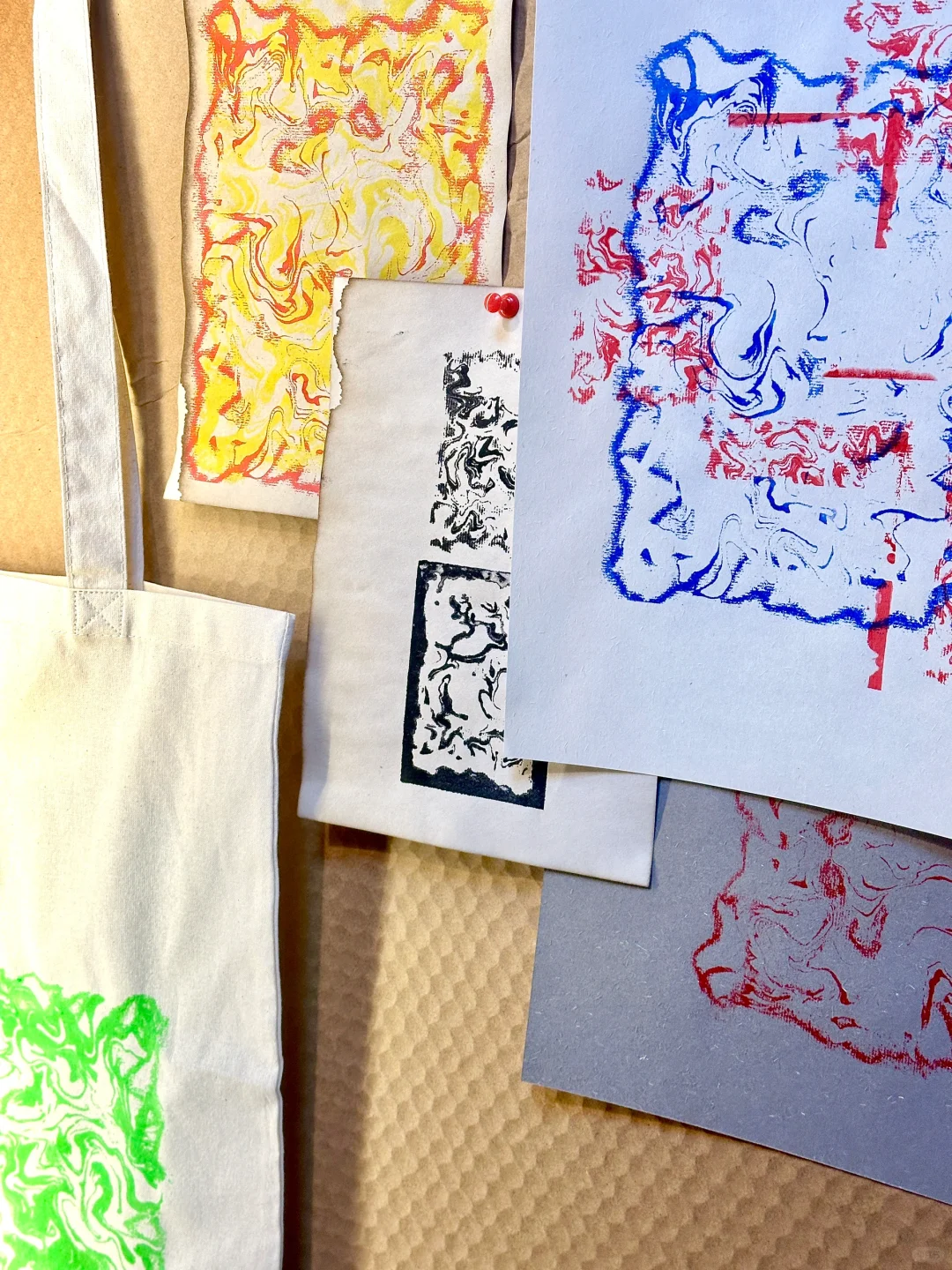 关于我在家里开了一个丝网工作室