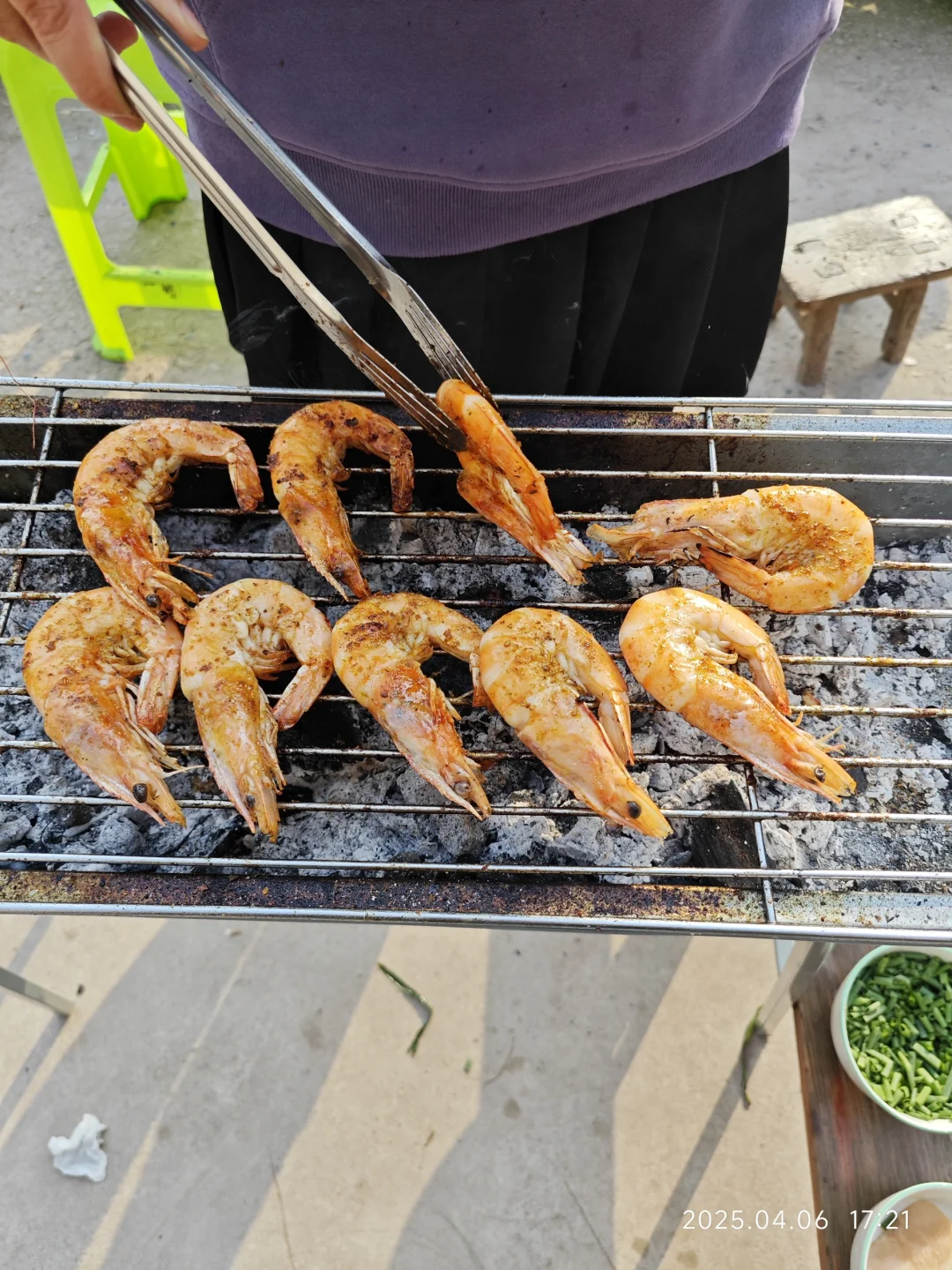 农村小院第一次烧烤记录小总结