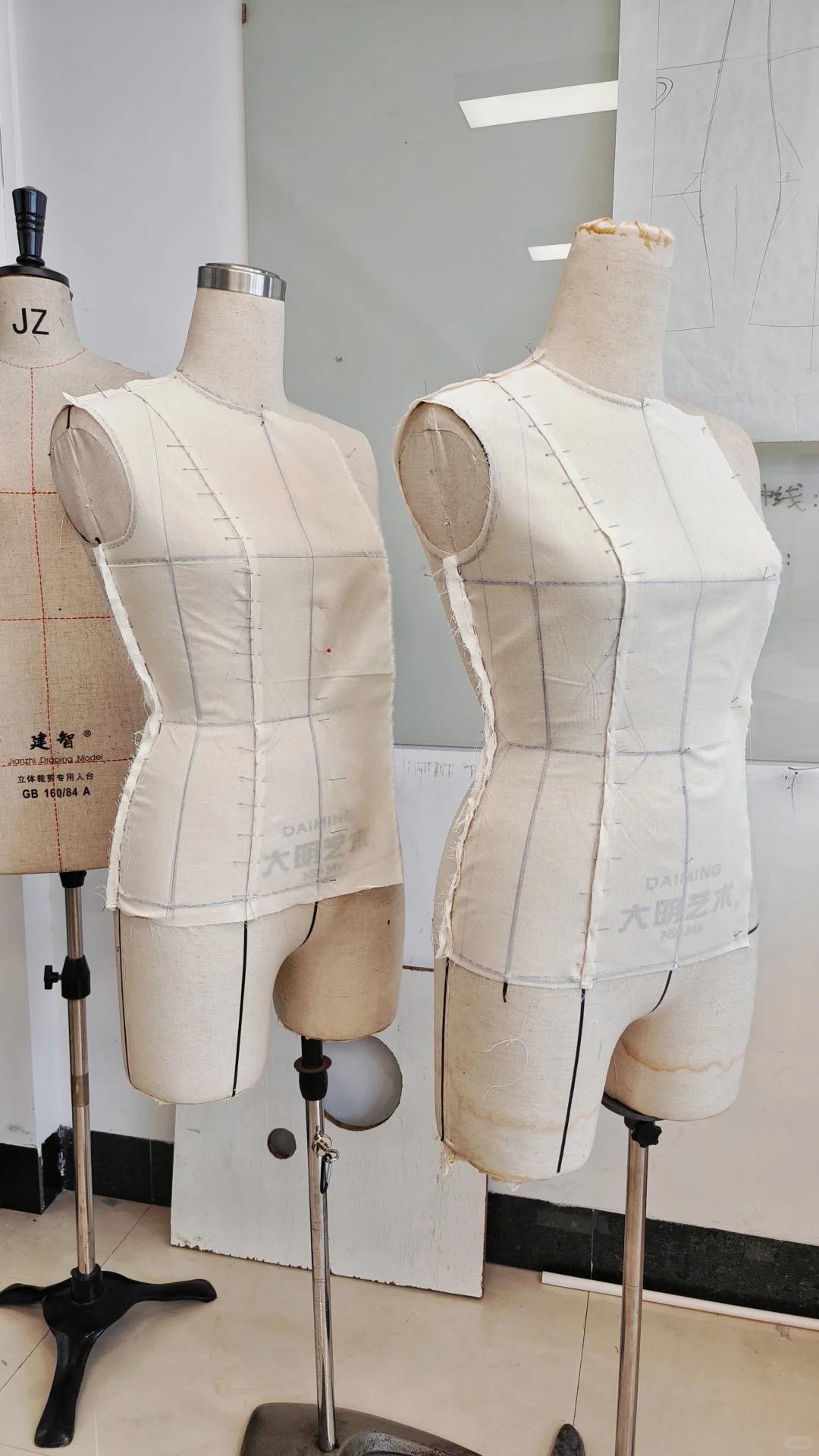 学习日记┊立裁课作业 制作紧身衣