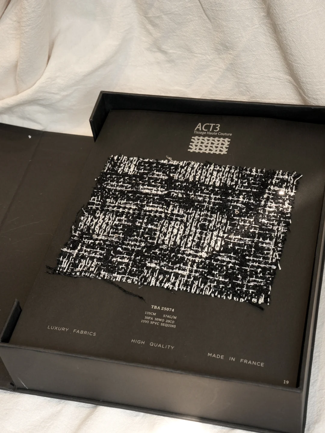 TBA进口小香风面料精选|顶级奢牌御用系列