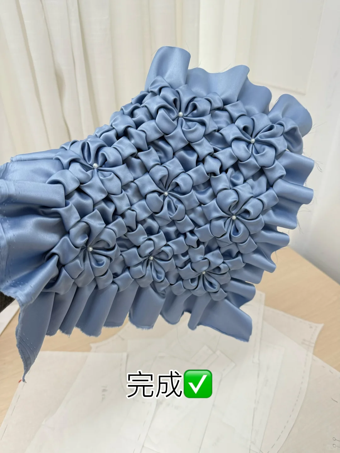 面料Smocking｜详细教程来喽?