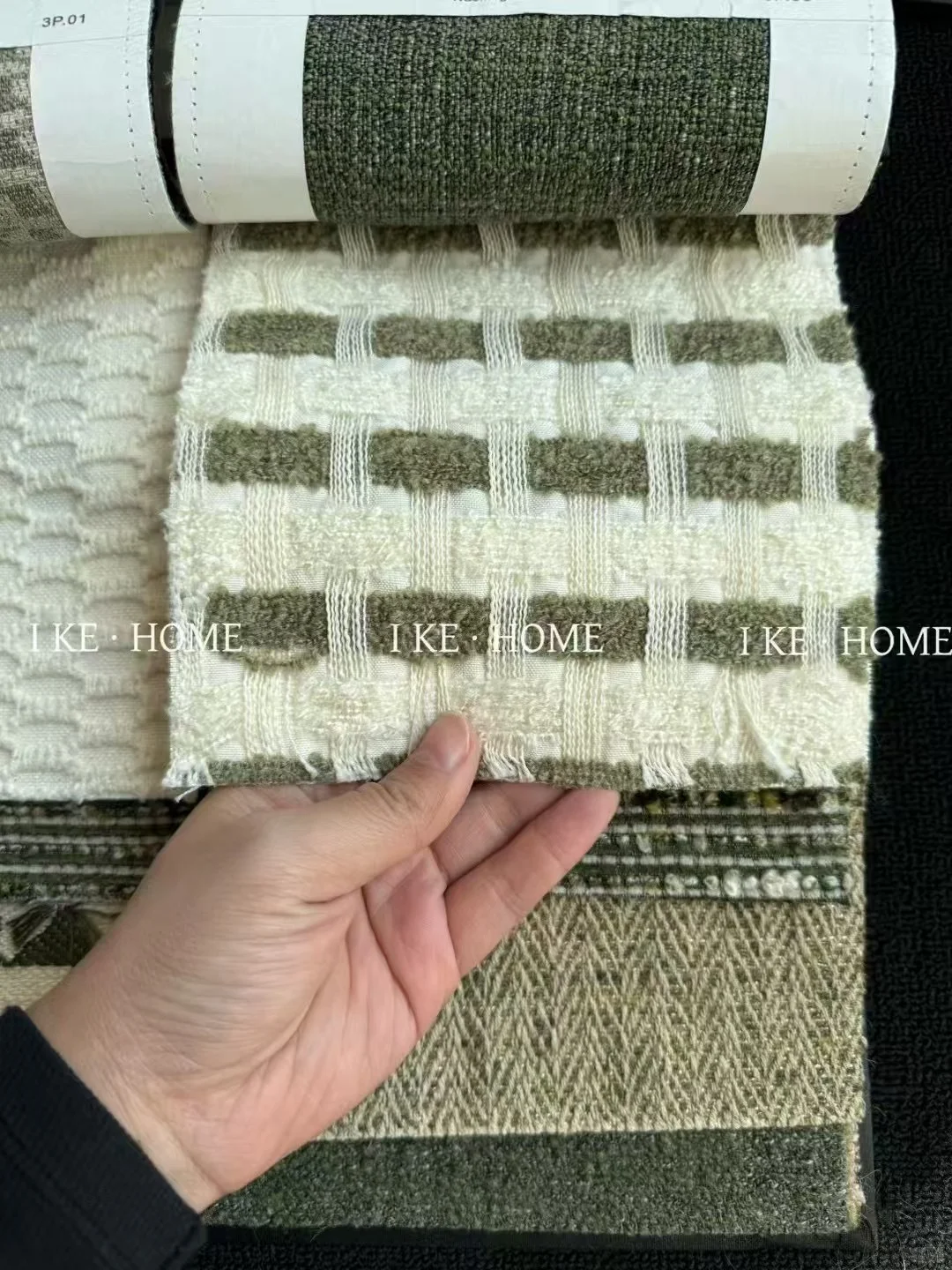 高端面料的细节感