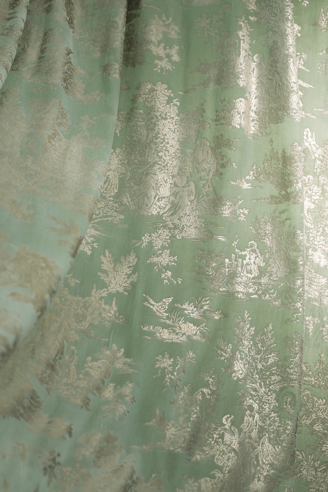 感受意大利高定原版花型,老外的中国风!