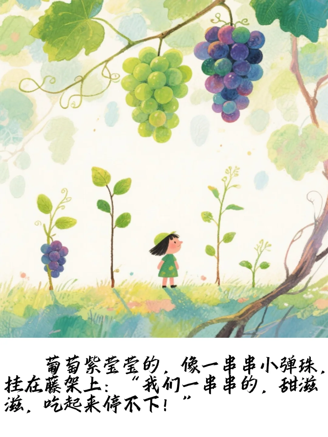 儿童原创绘本故事?《秋天的果实》