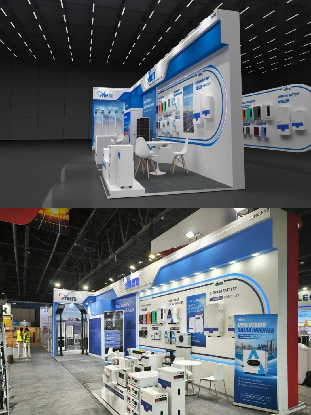 ?谁说能源展难搭建？新鲜对比图告诉你答案