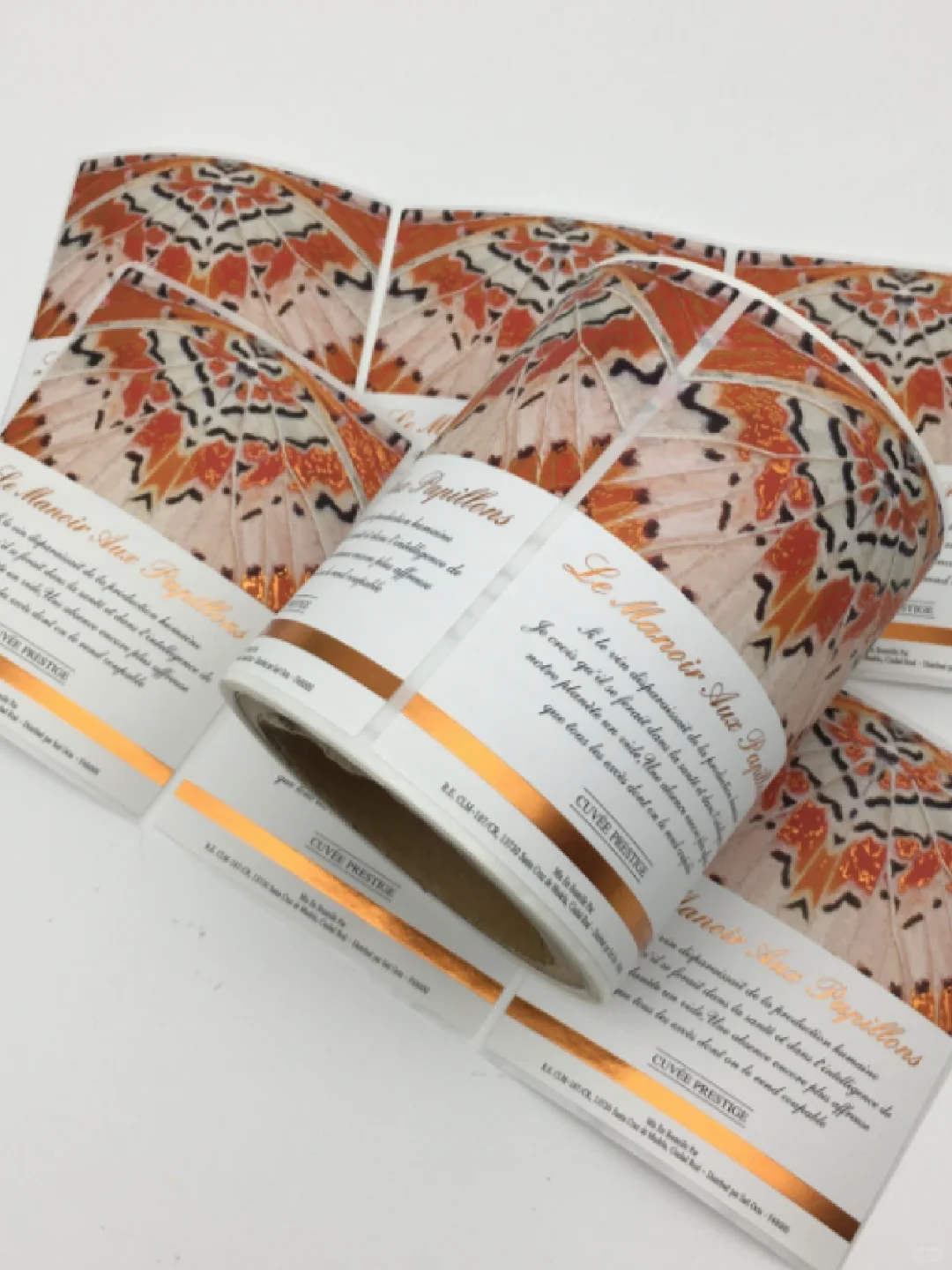 印刷工艺分享-特种纸标签