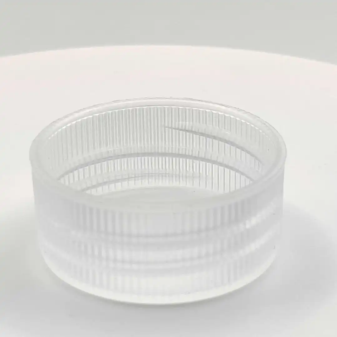 现货32牙塑料瓶盖 透明化工塑料盖通用