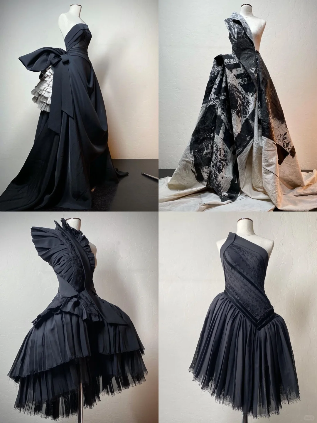 审美提升|服装设计?立体裁剪的建筑美廓形