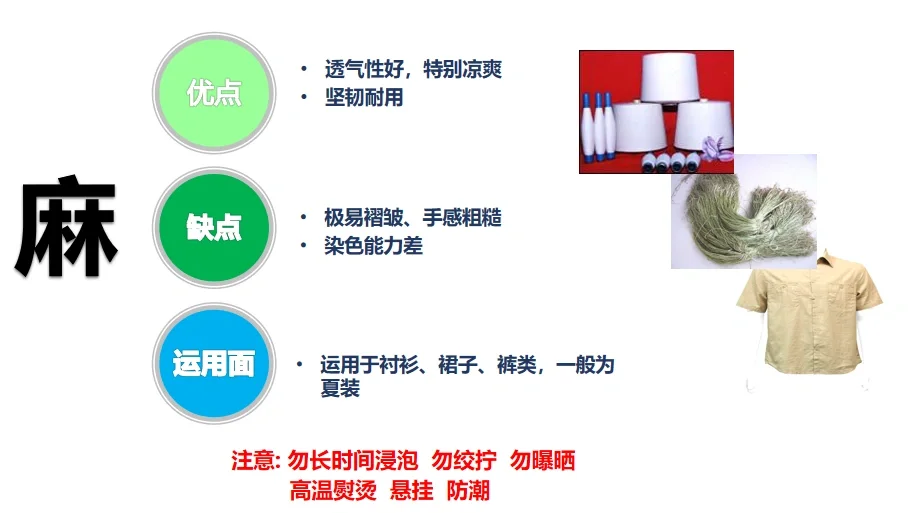 常见天然面料一览