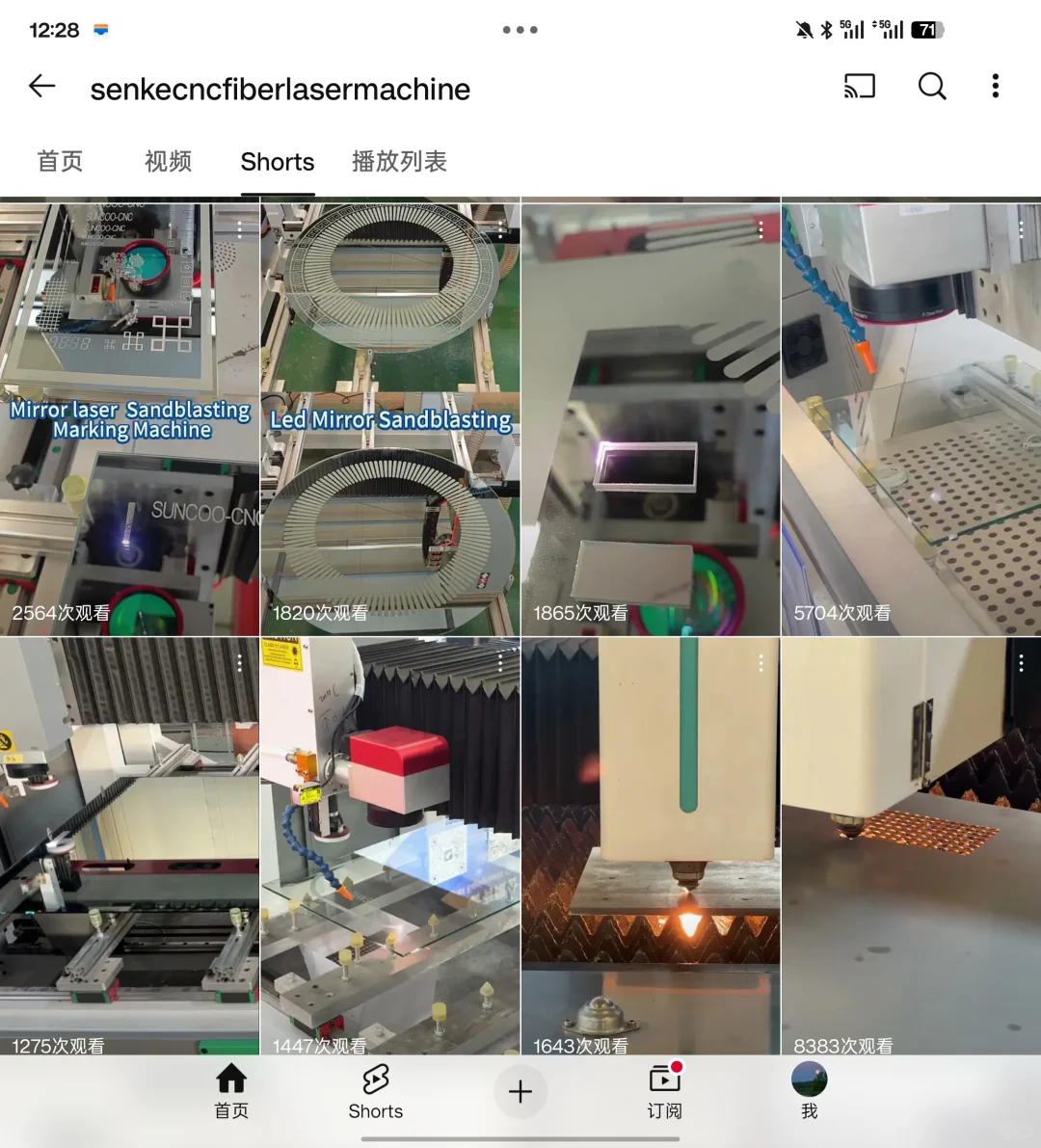 工业品YouTube起号成功！机械设备精准流量