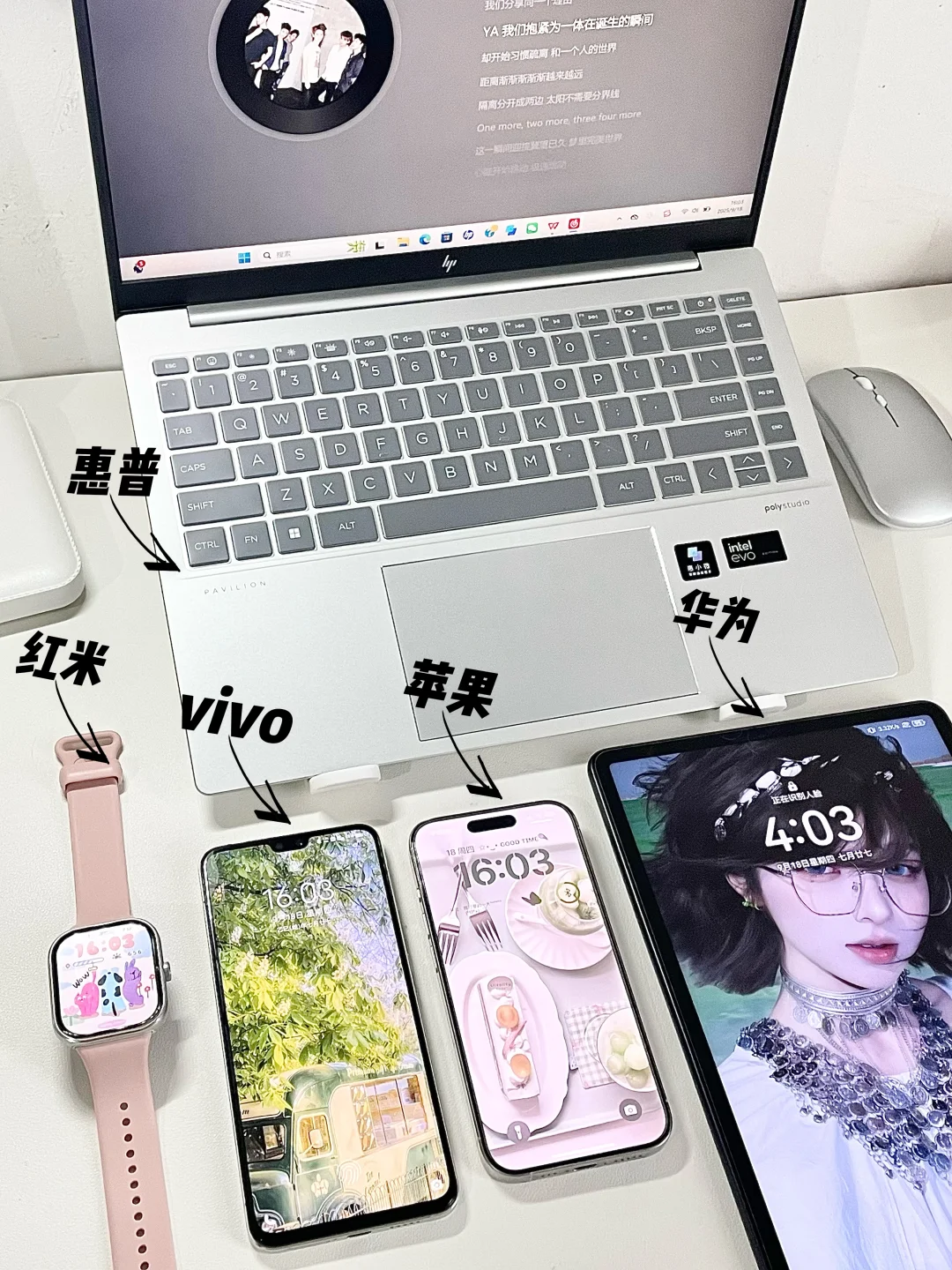 就是说一个设备生态都没有体验到?