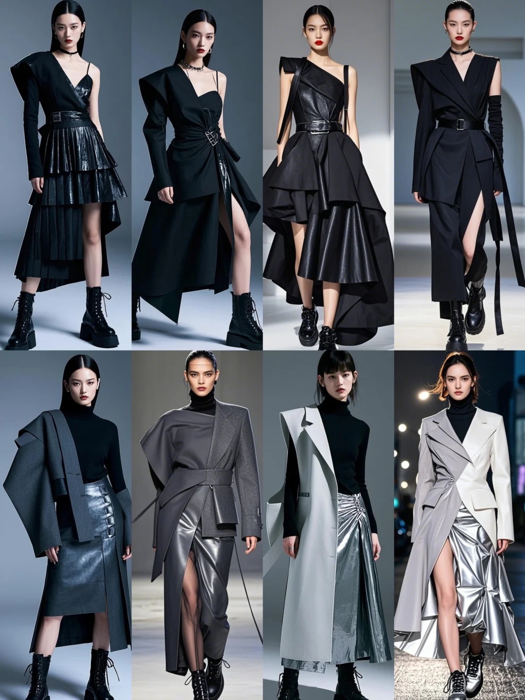 酷飒又高级——解构风穿搭