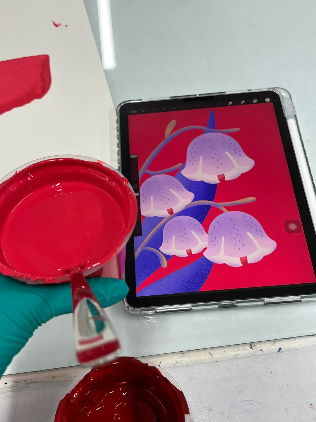 爱上丝网印刷了?️??️