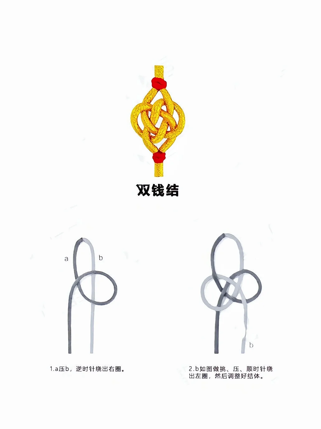 全网 zui全?绳结教程，一学就会！