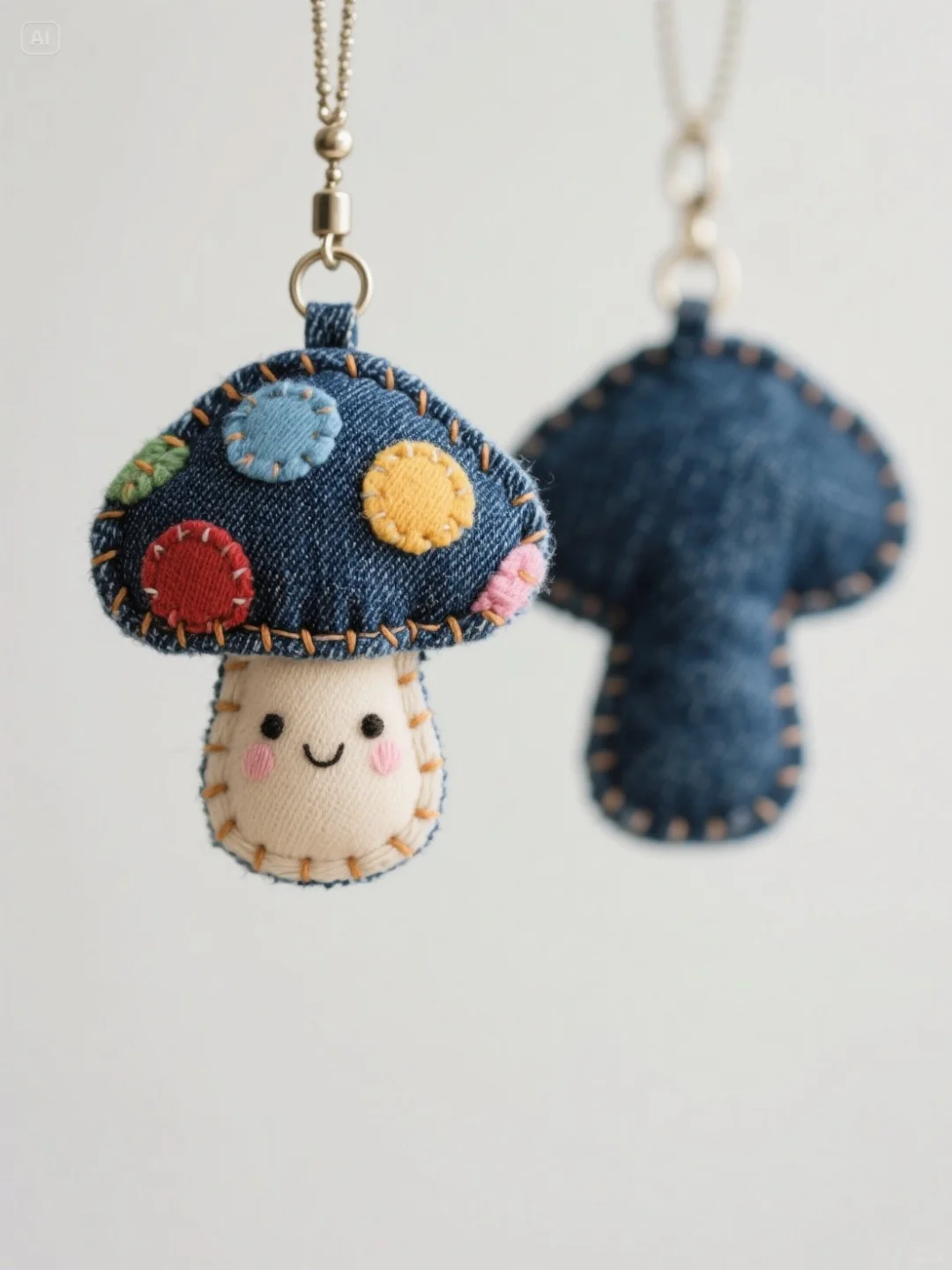 你这么好看，一定有毒吧～蘑菇手工