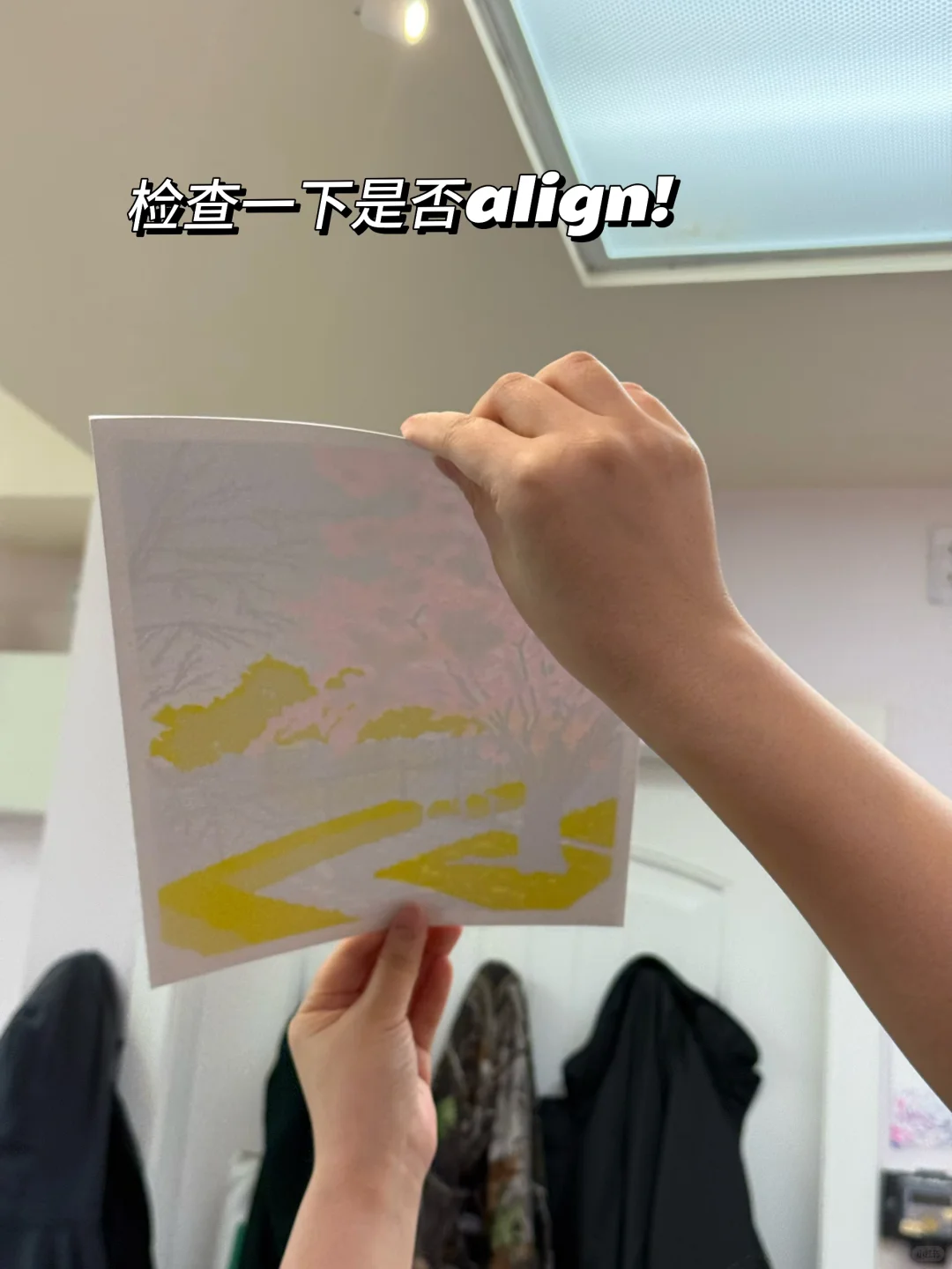 温哥华??三色Riso Print 丝网油印风?