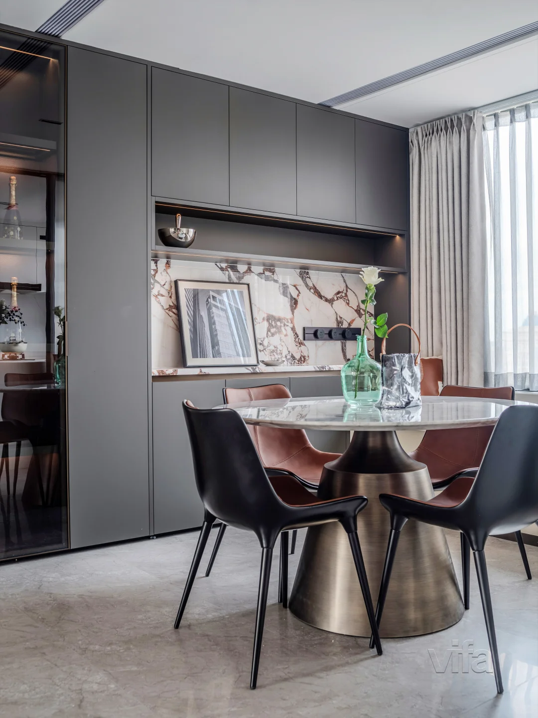 这个143㎡极简平层,真好抄作业