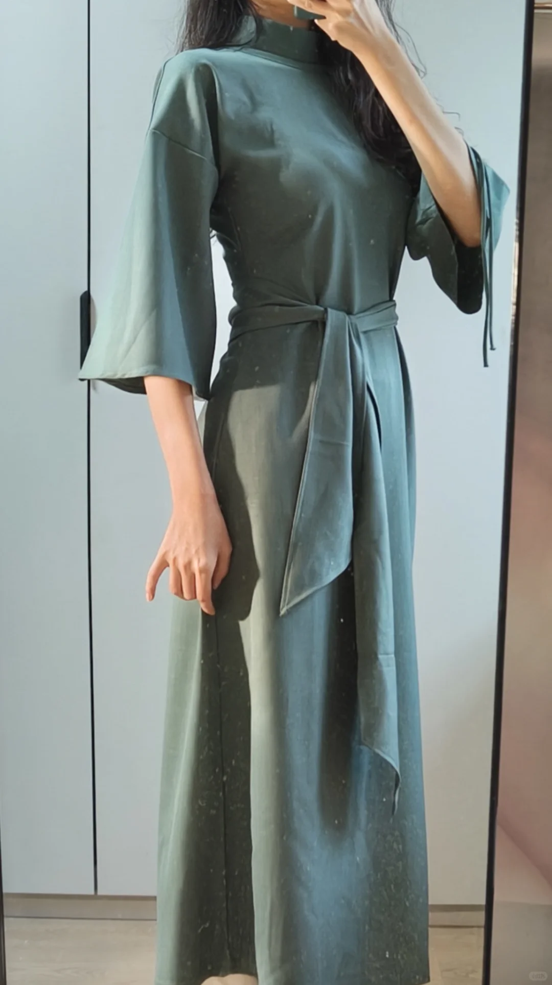 昆屿旗袍丨谁能拒绝得了绿色