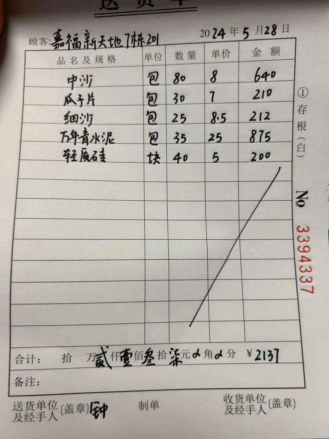 建筑面积188，水泥沙等辅材需要18000万吗？