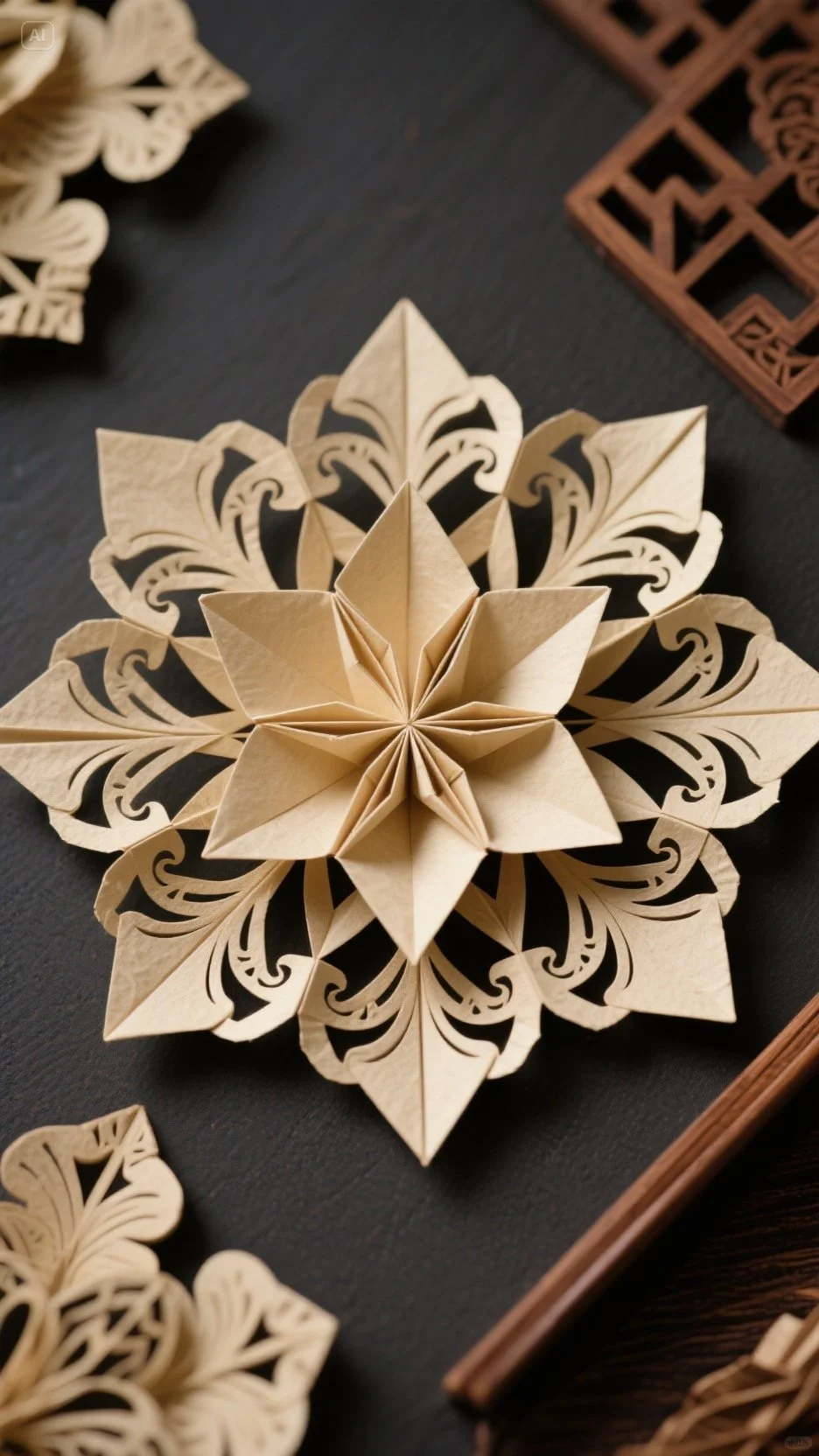 纸翻花非遗手作