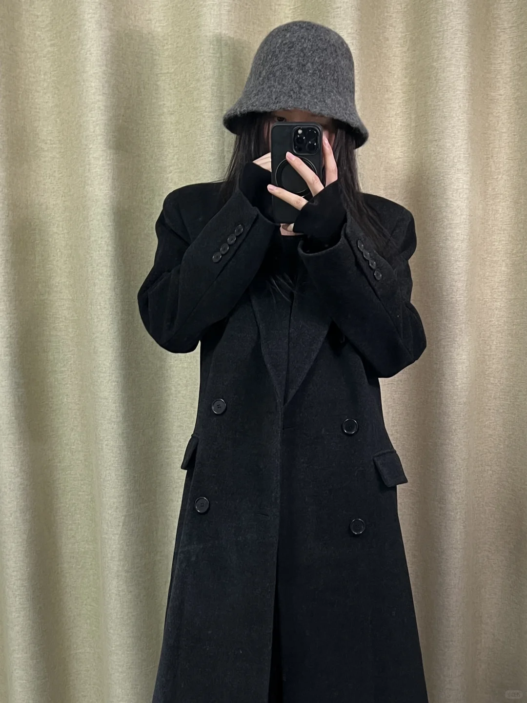 UNICA ATELIER | 不对称大衣穿上啦 ☔️