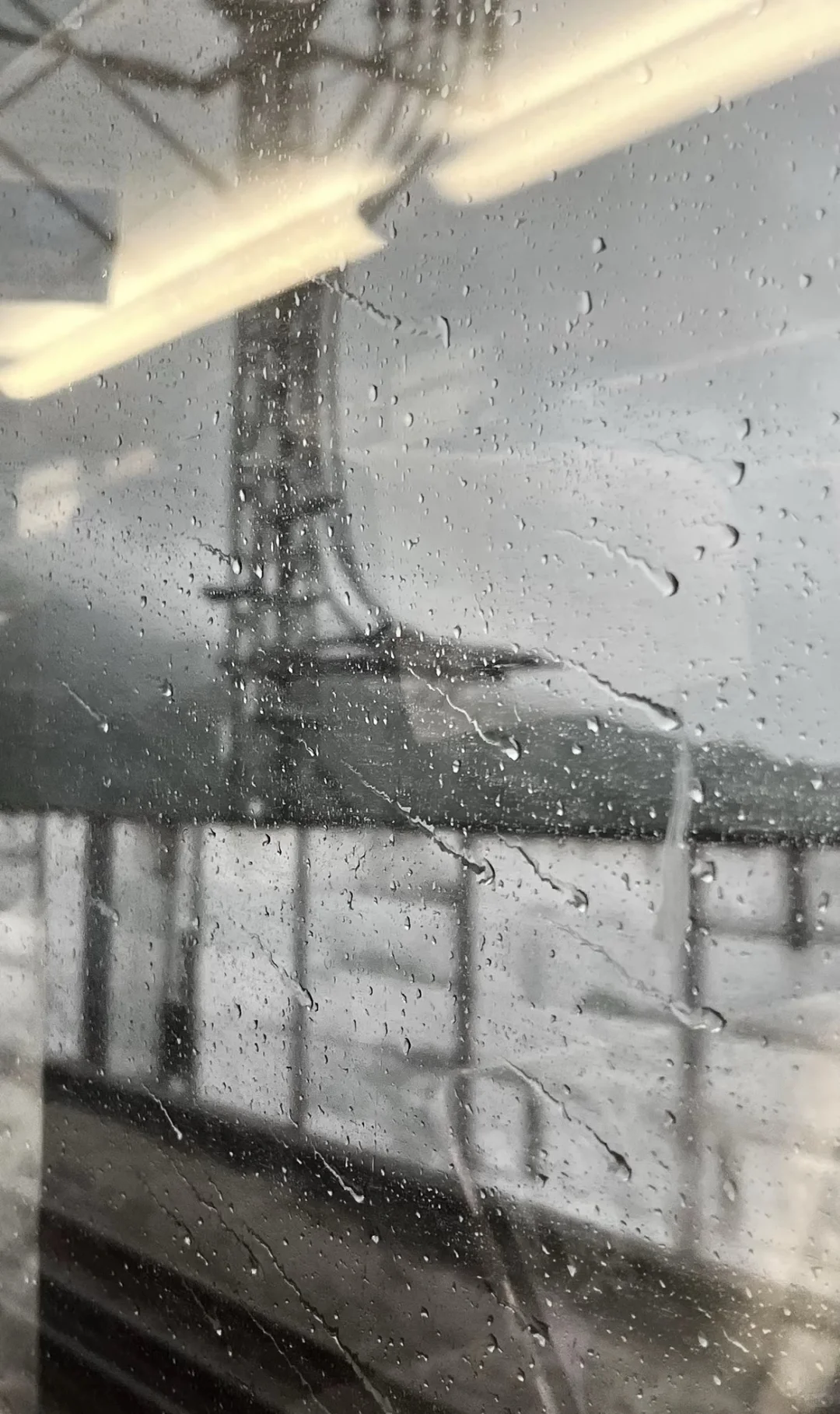 当我拍到雨天的玻璃窗……