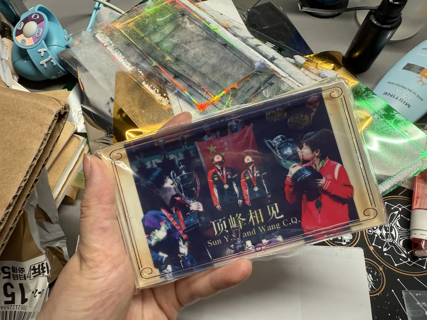 喷墨菲林胶片烫金捣鼓成功