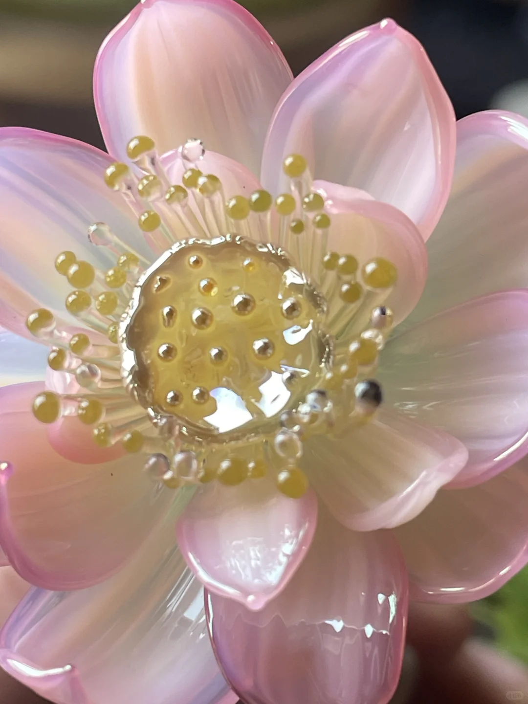 灯工玻璃荷花日常练习分享