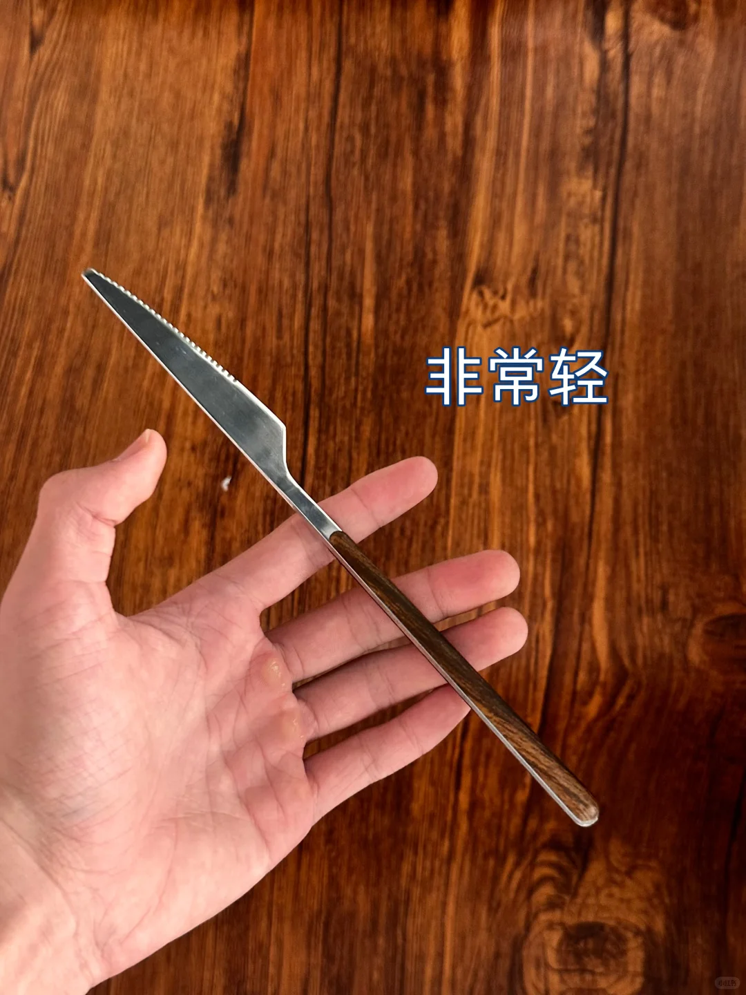 源头工厂、木柄不锈钢餐具刀