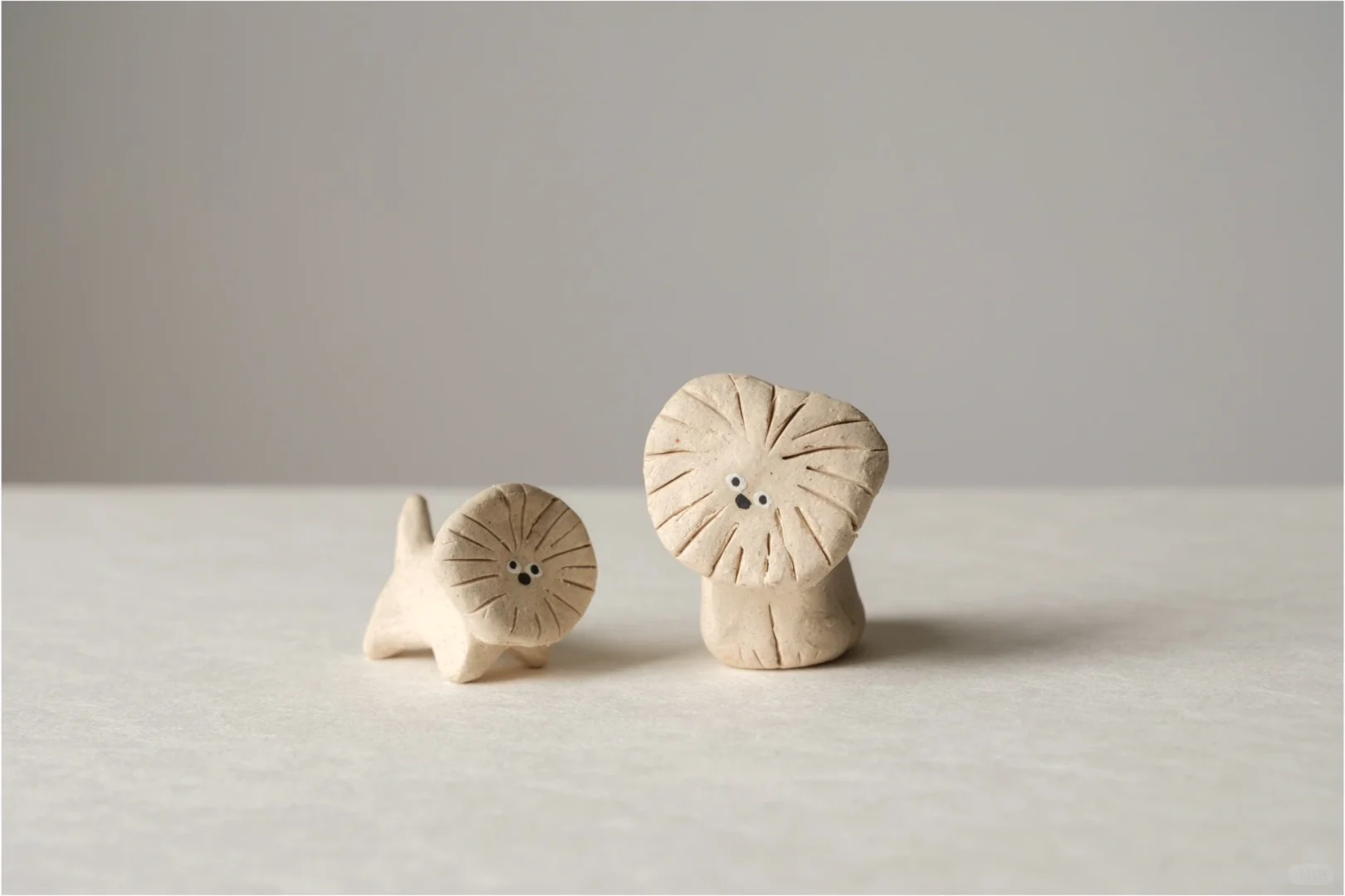 捏一堆动物陪着我｜雕塑作品分享