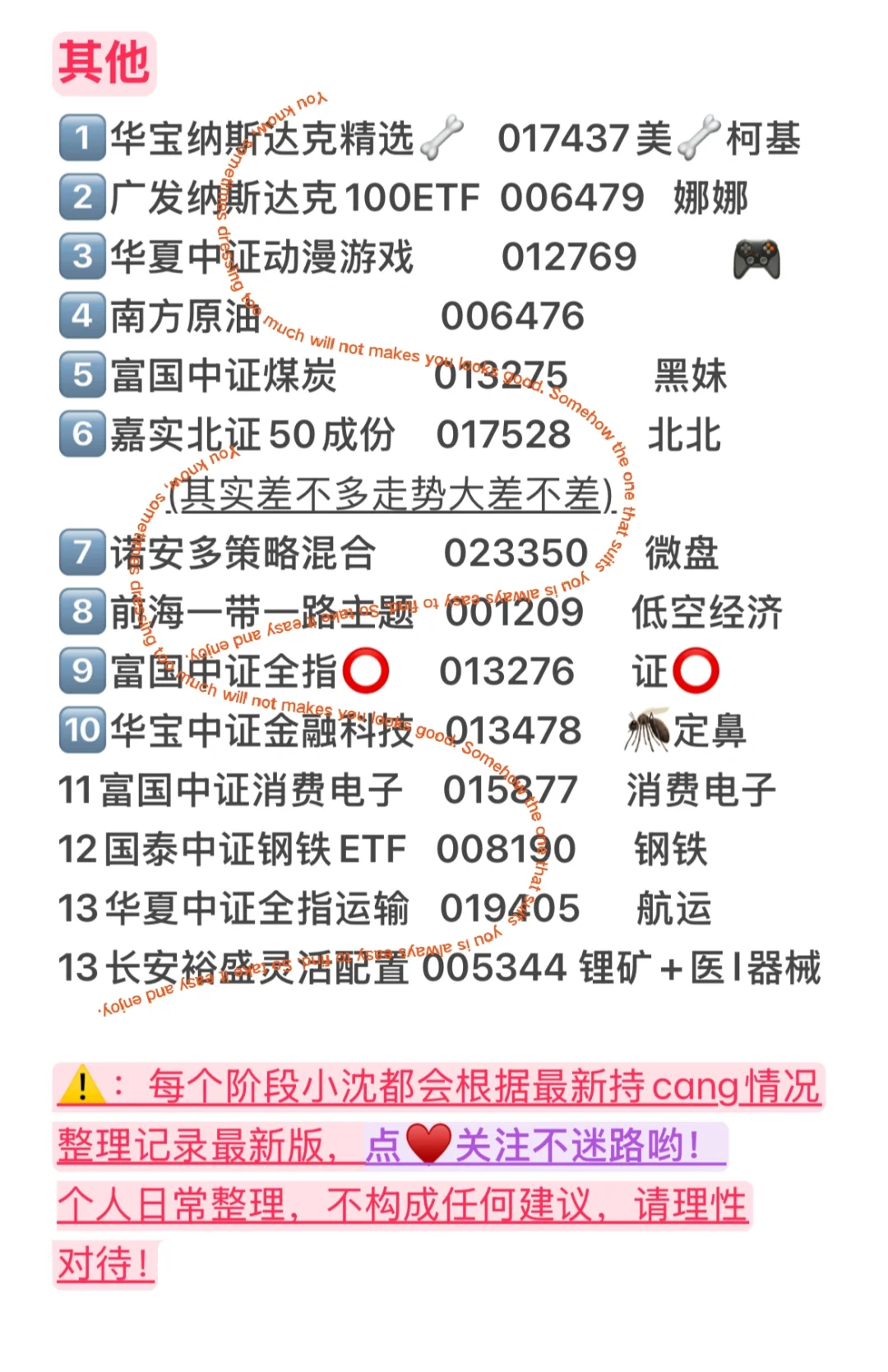 热门板块宝藏基汇总