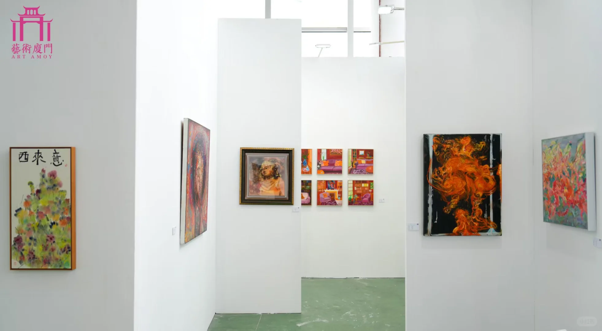 展会现场｜2025年艺术厦门韦瀚艺术空间展位