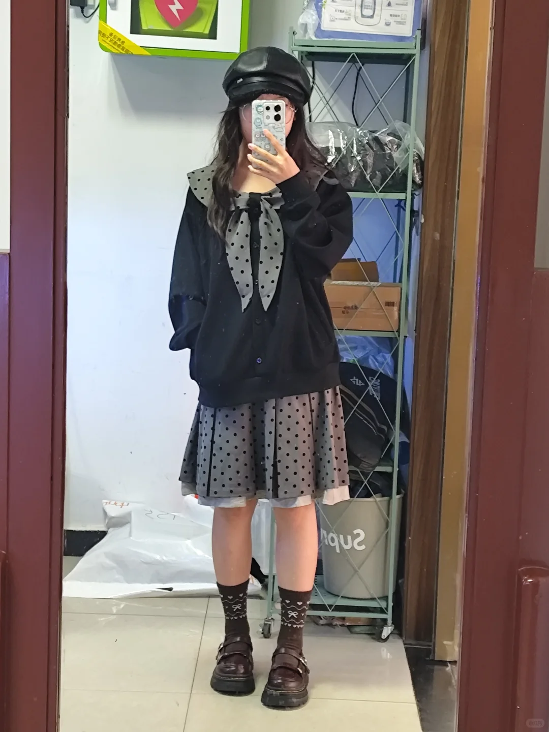 小兔绒外套好乖呀~