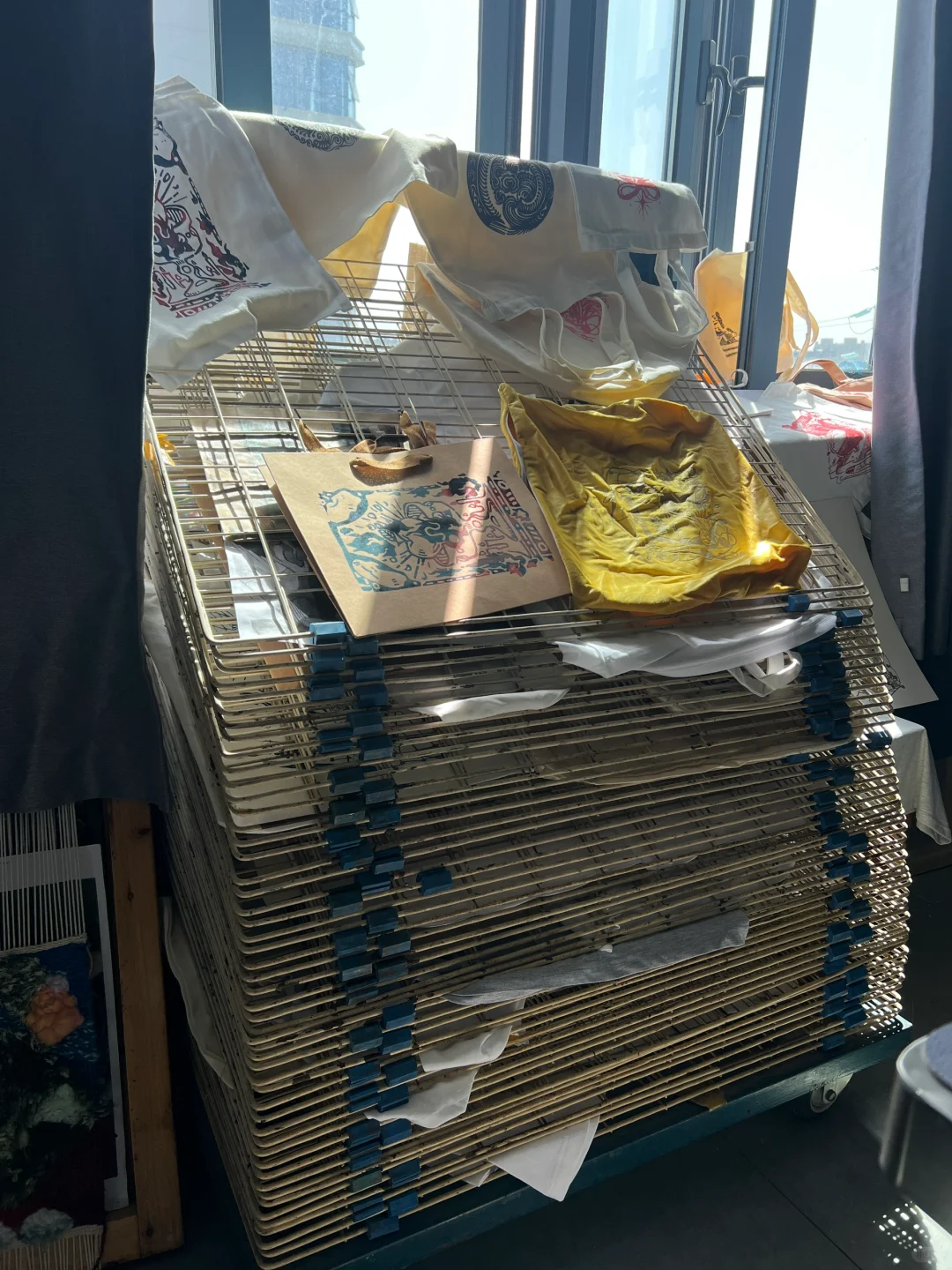 ?丝网印刷结课啦!完整工艺流程?!