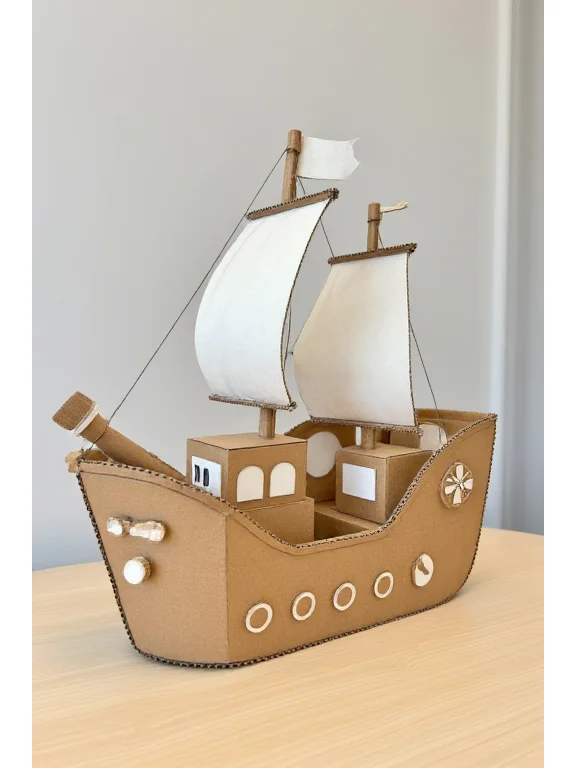 亲子手作|纸板玩具