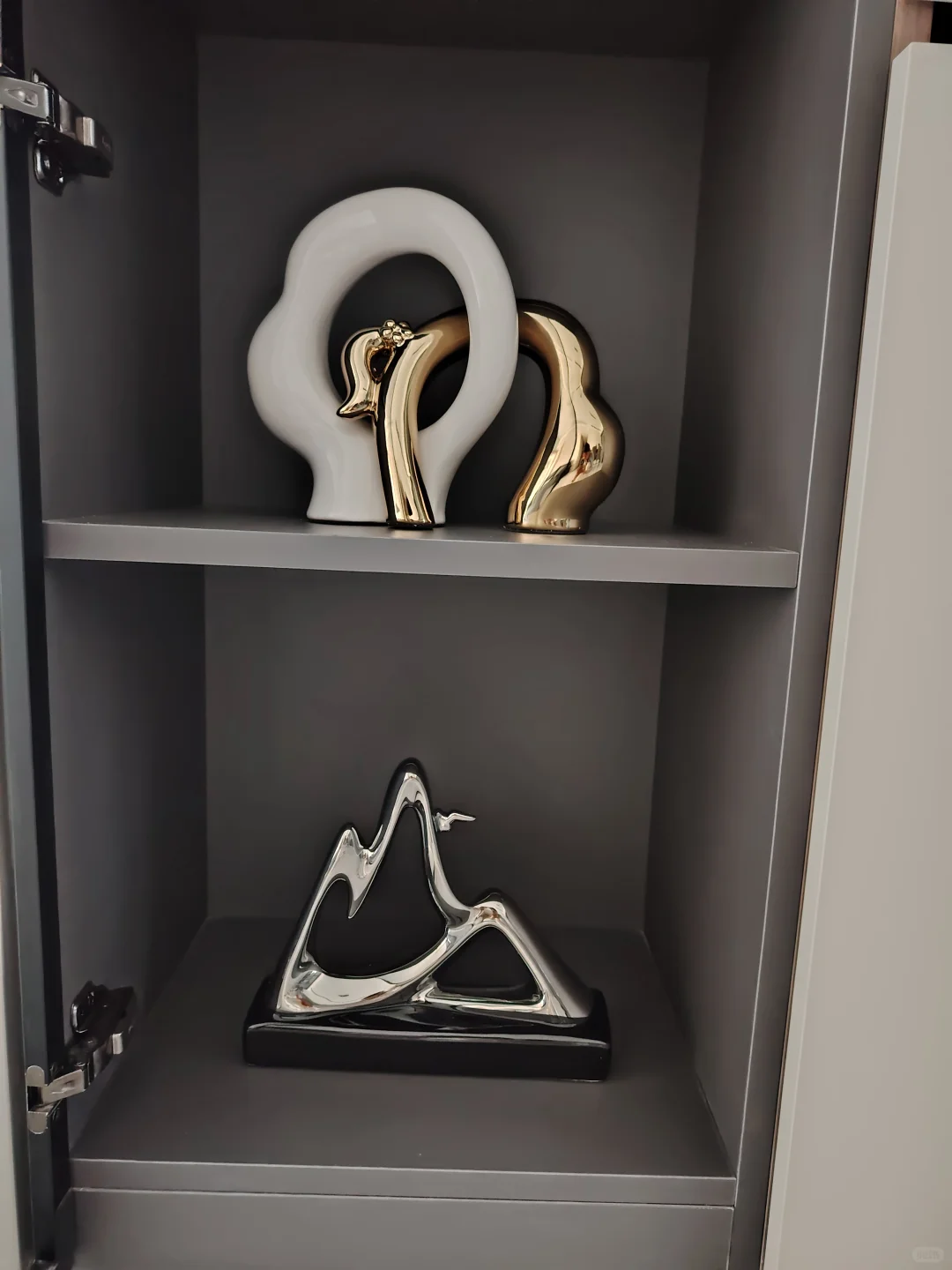 高级感满满的酒柜摆件～