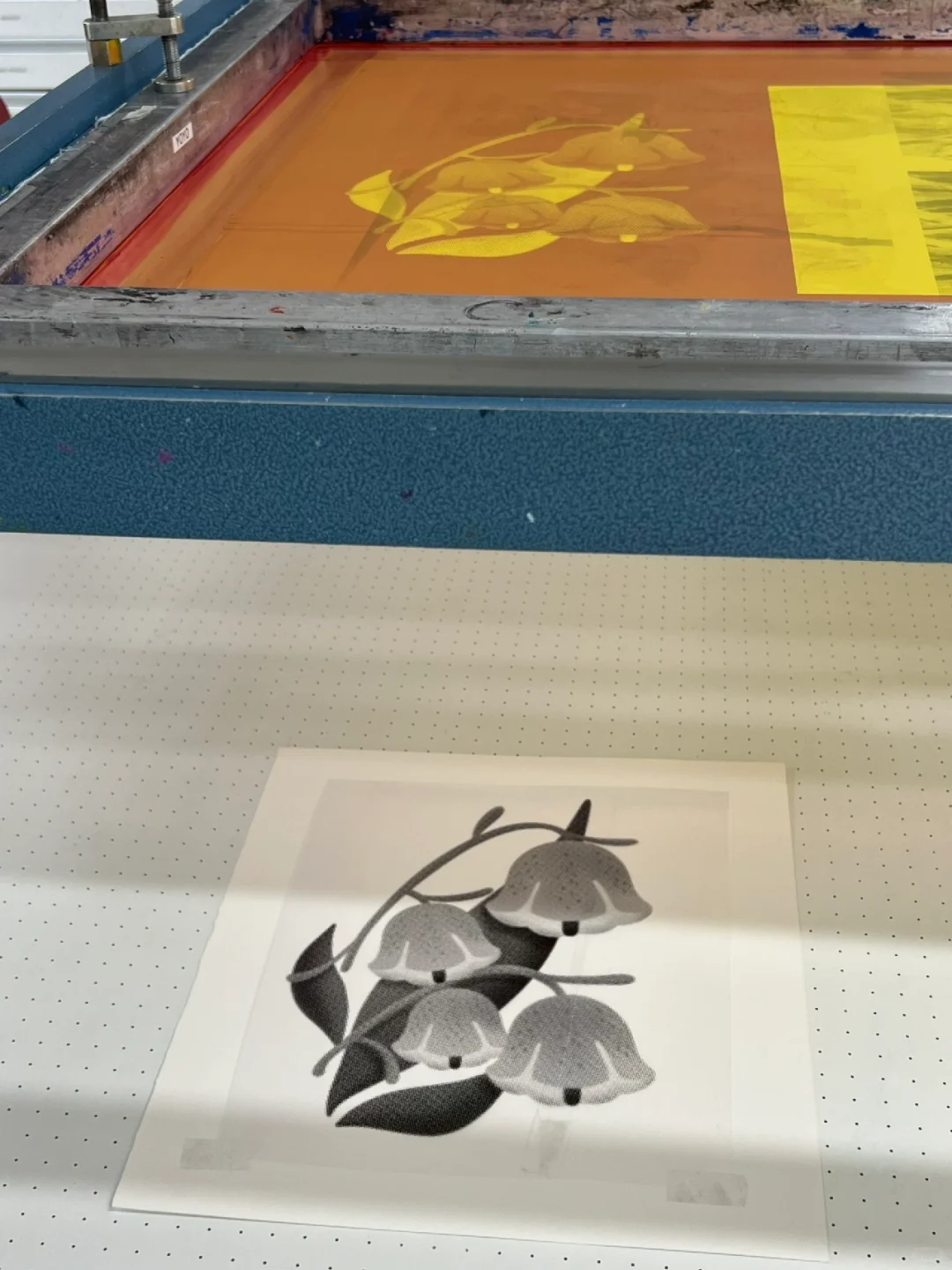 爱上丝网印刷了?️??️