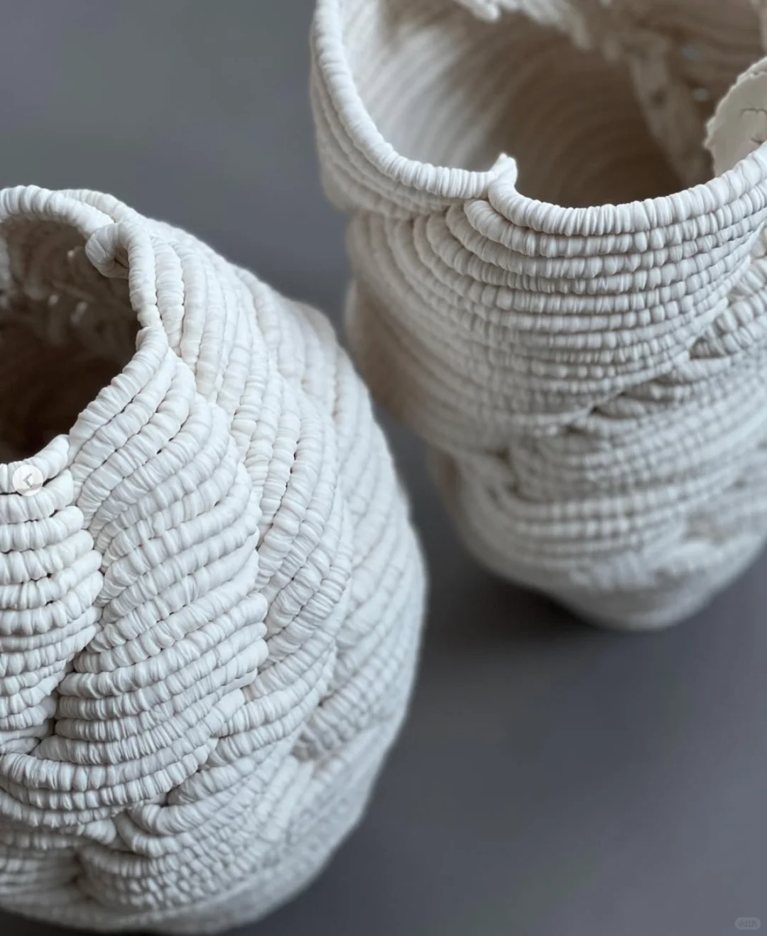 Leah Kaplan |麻绳?拉面?其实是陶艺作品