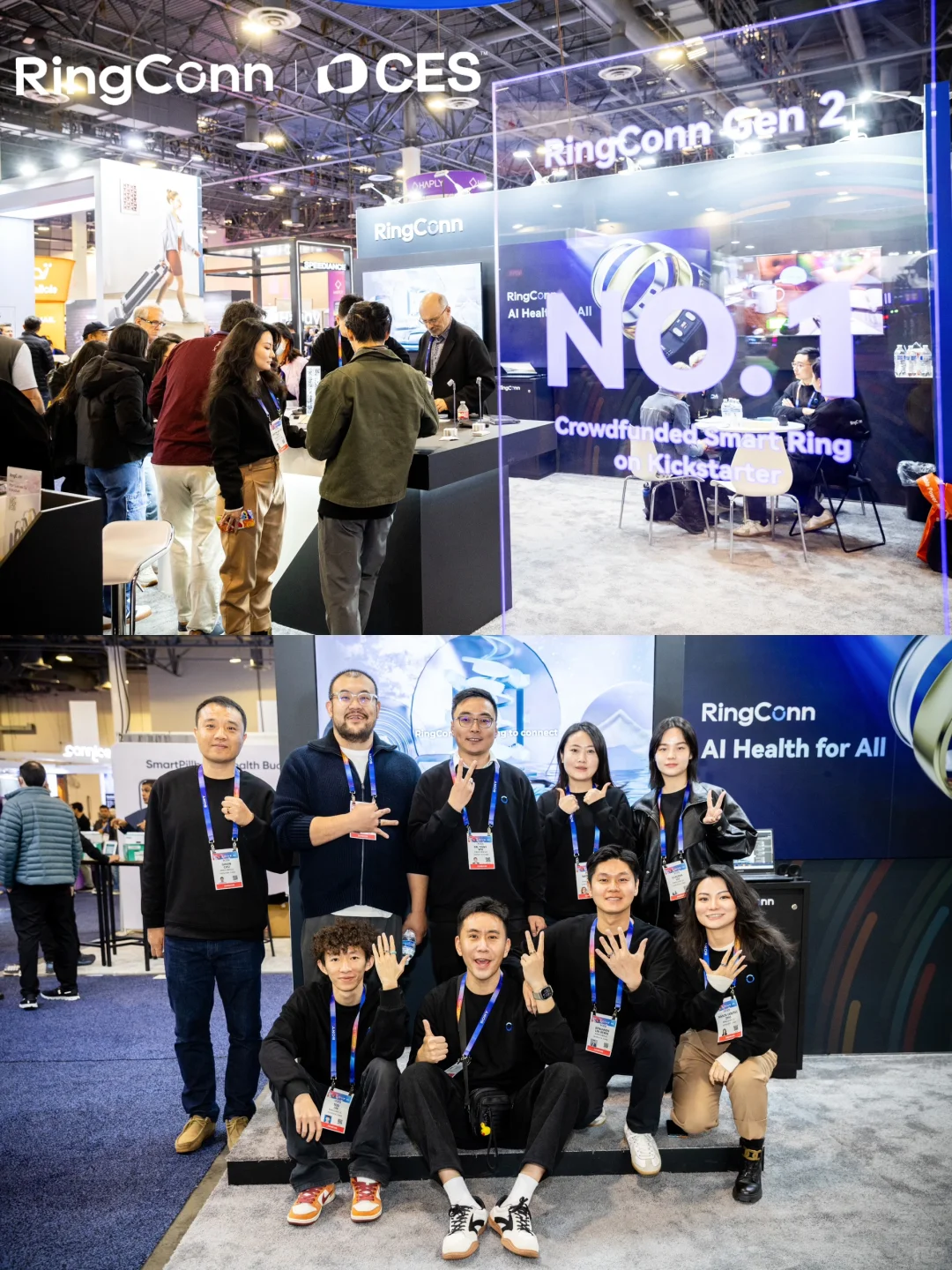 未来可见,RingConn闪耀CES 2025
