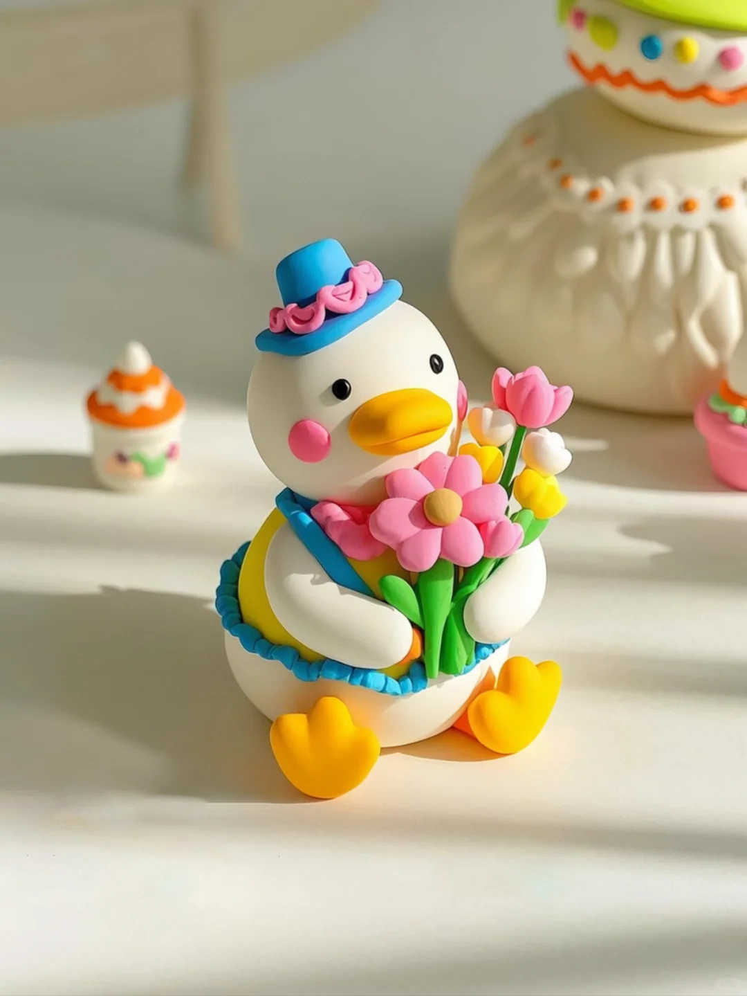 春日氛围感拉满，get粘土治愈小物！