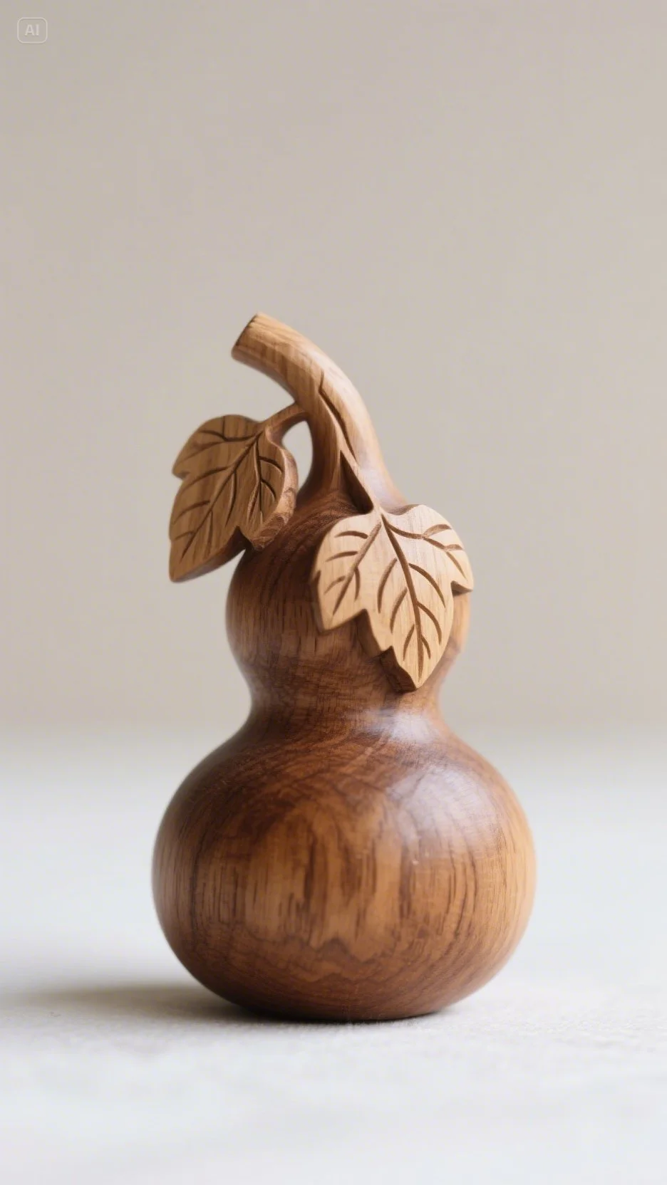 木雕葫芦里藏着的福运、它怎么这么Q萌又这