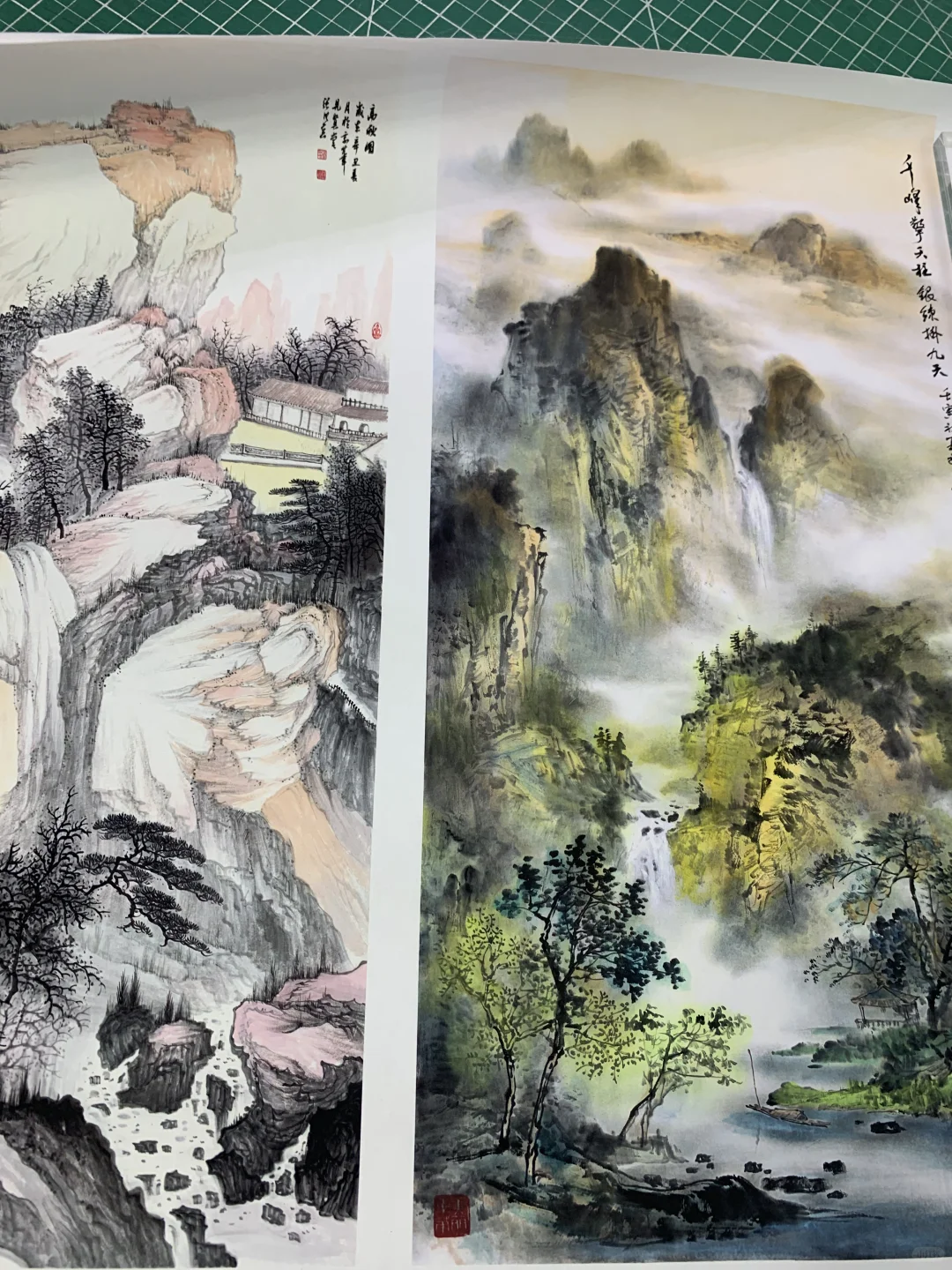 好看到哭?国画作品用艺术微喷工艺制作～