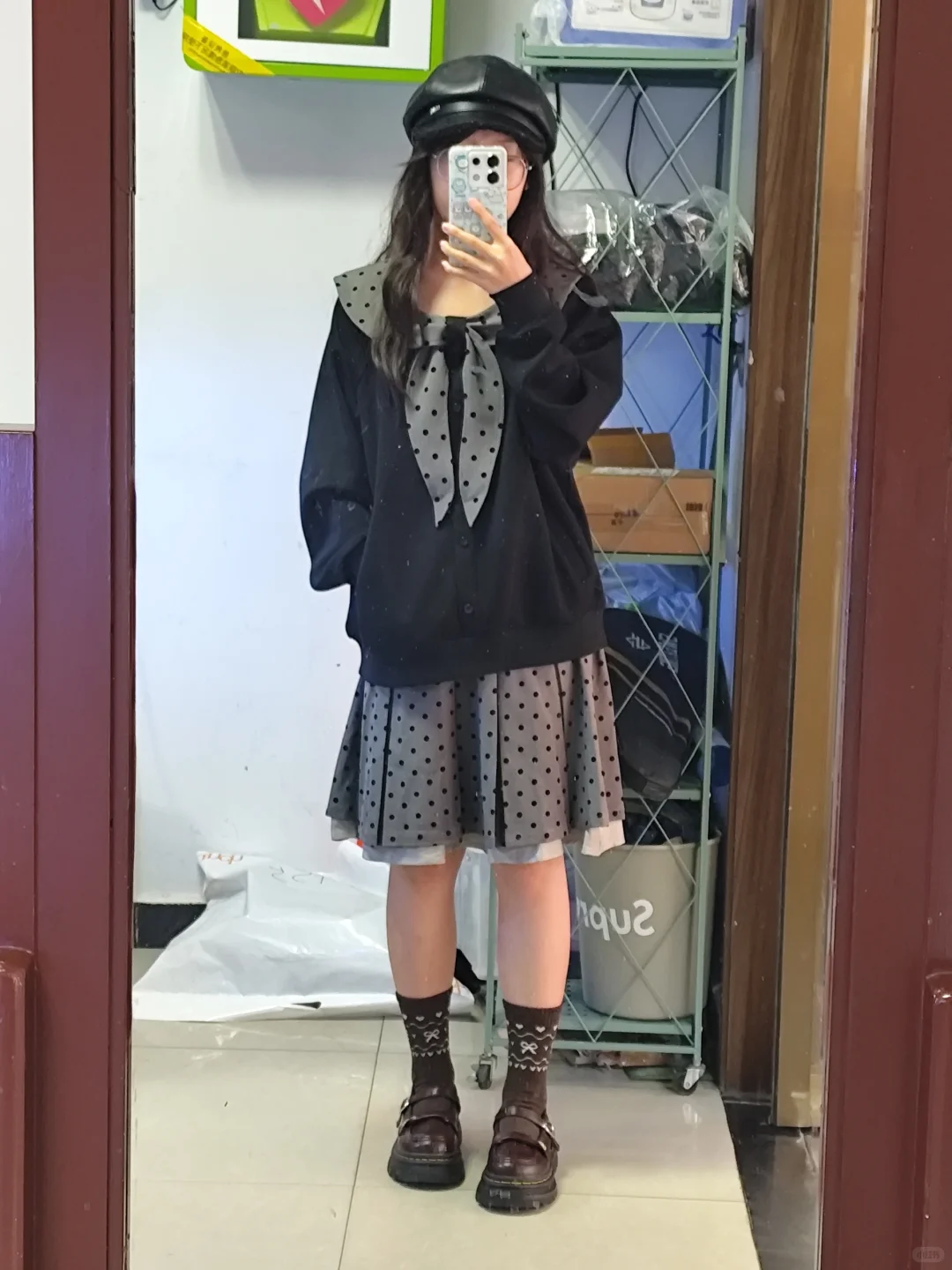 小兔绒外套好乖呀~