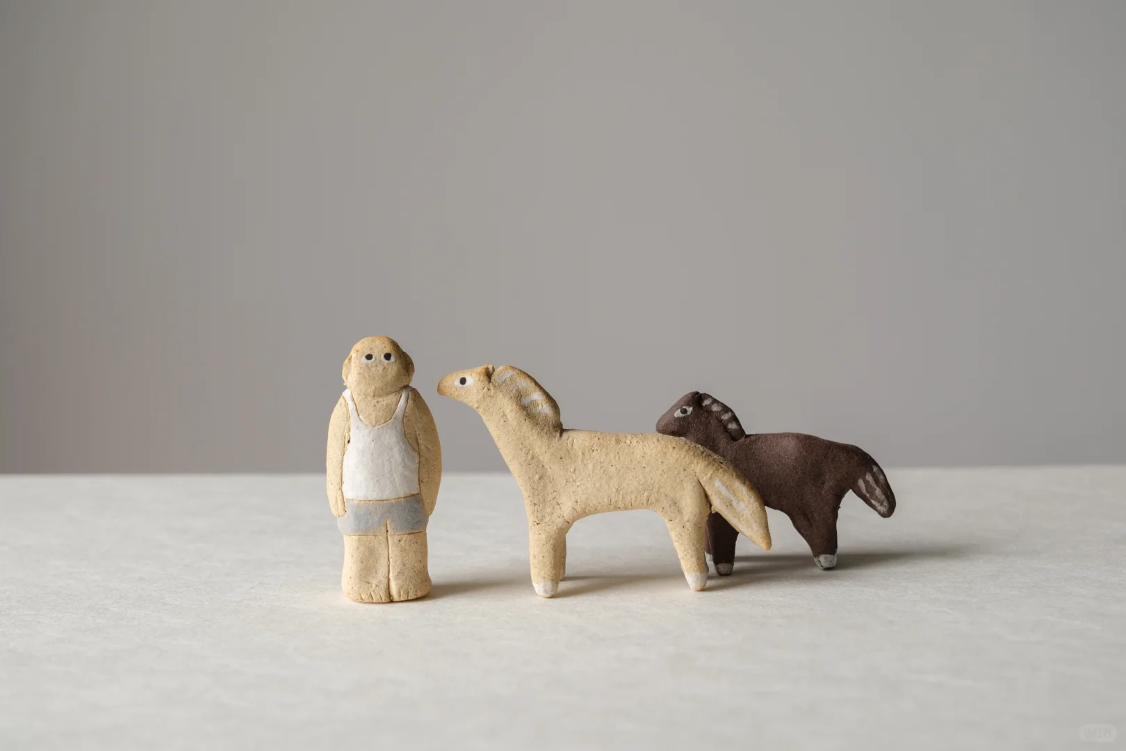 捏一堆动物陪着我｜雕塑作品分享