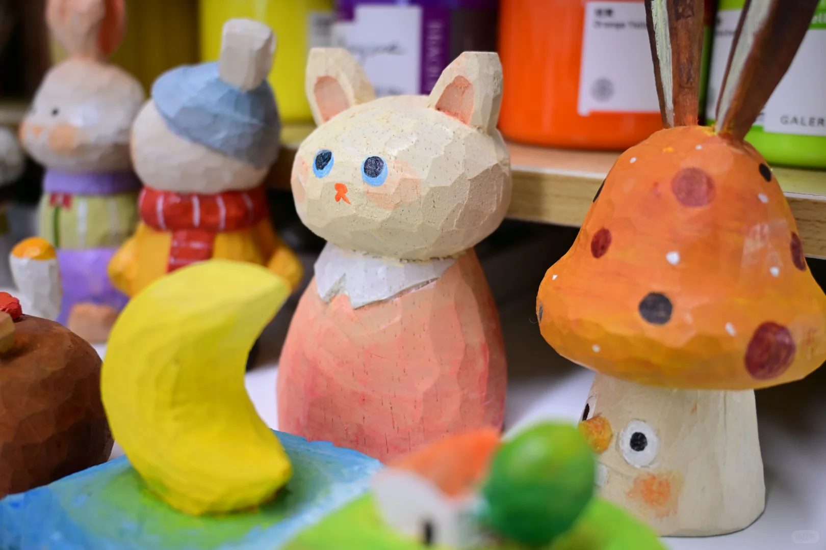 记录一下木雕入坑快两年做出的作品