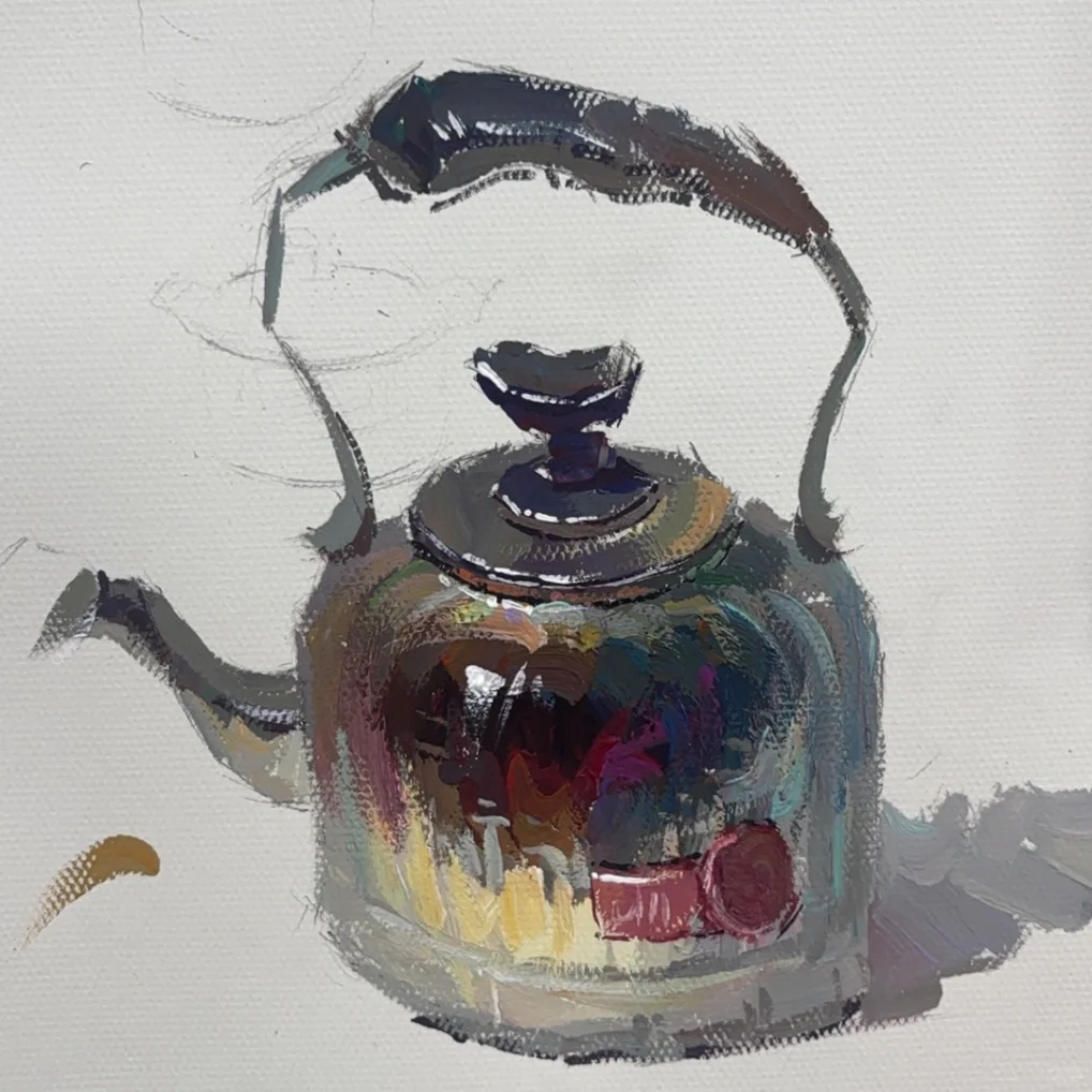 不锈钢色彩步骤图