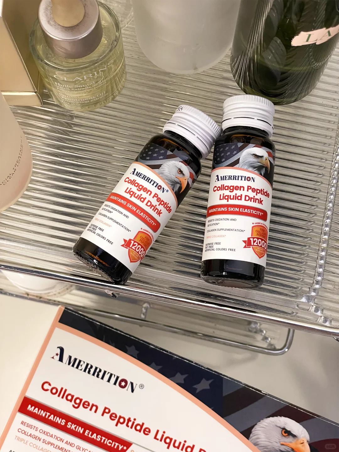 说真的,常年喝胶原蛋白肽脸垮不了一点儿