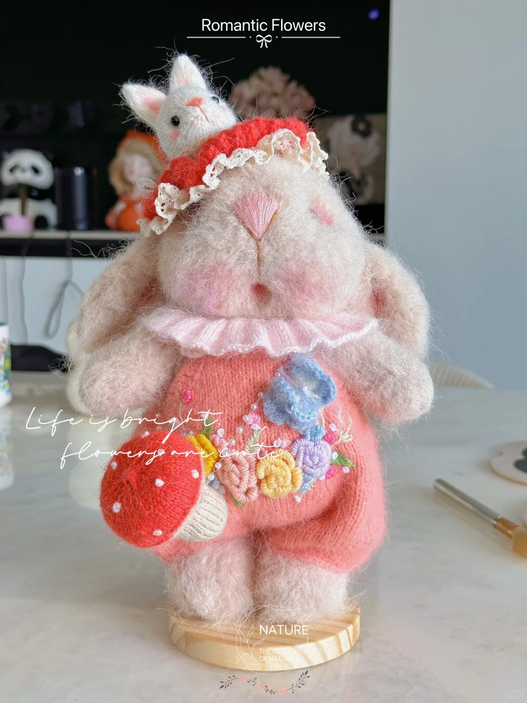 我的一年手工经历,入坑到钩针转棒针