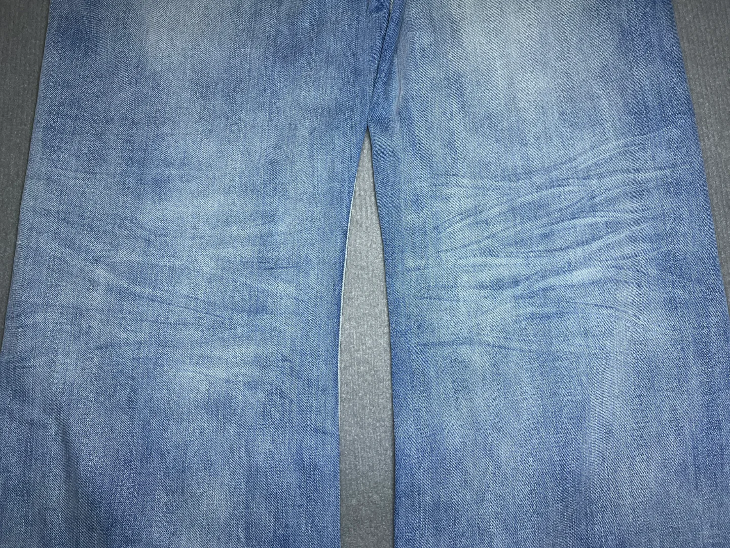 MBBCAR窄幅-Cool ice冰凉系列阔腿a字牛仔裤