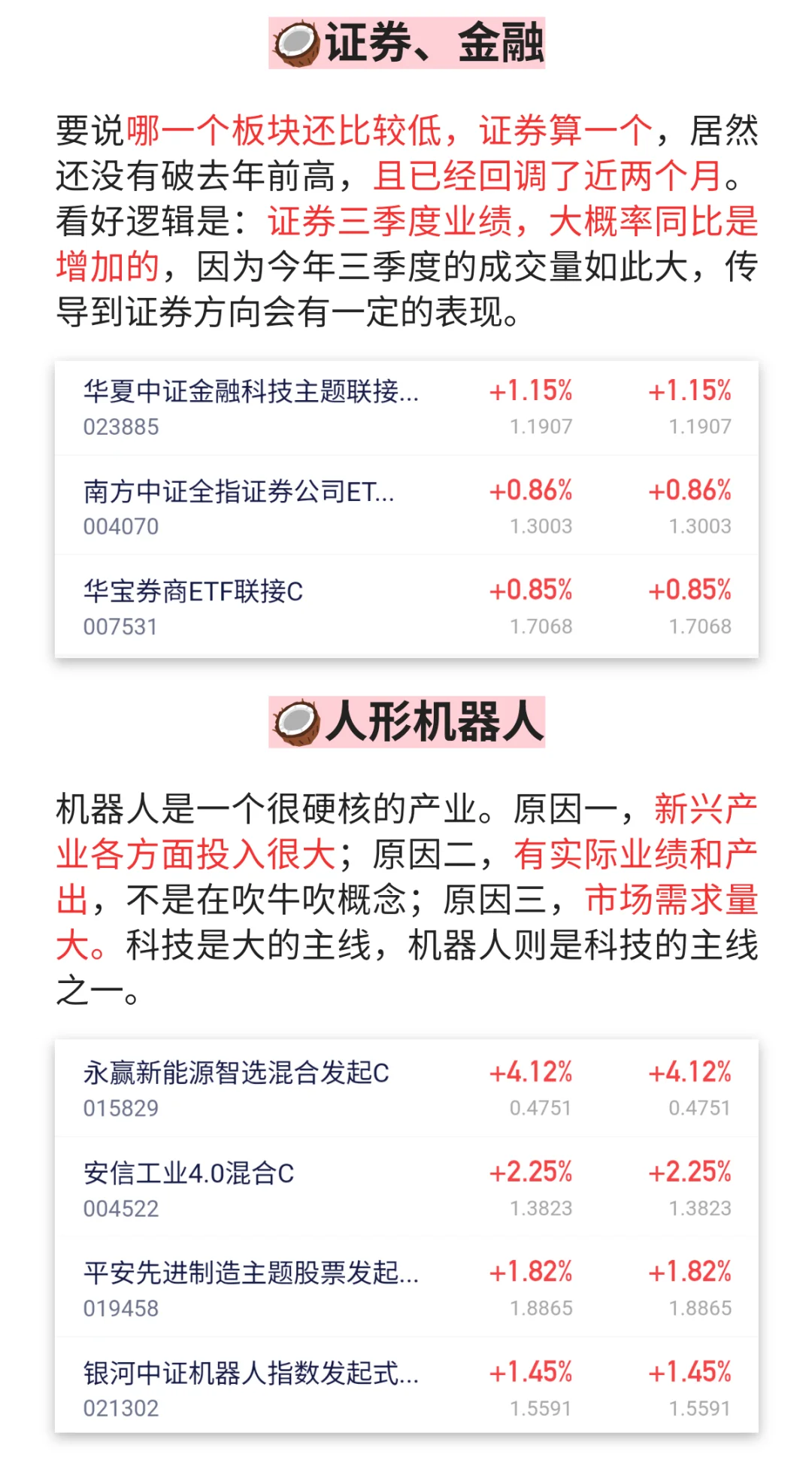 10月末那些基金板块值得布局附解析